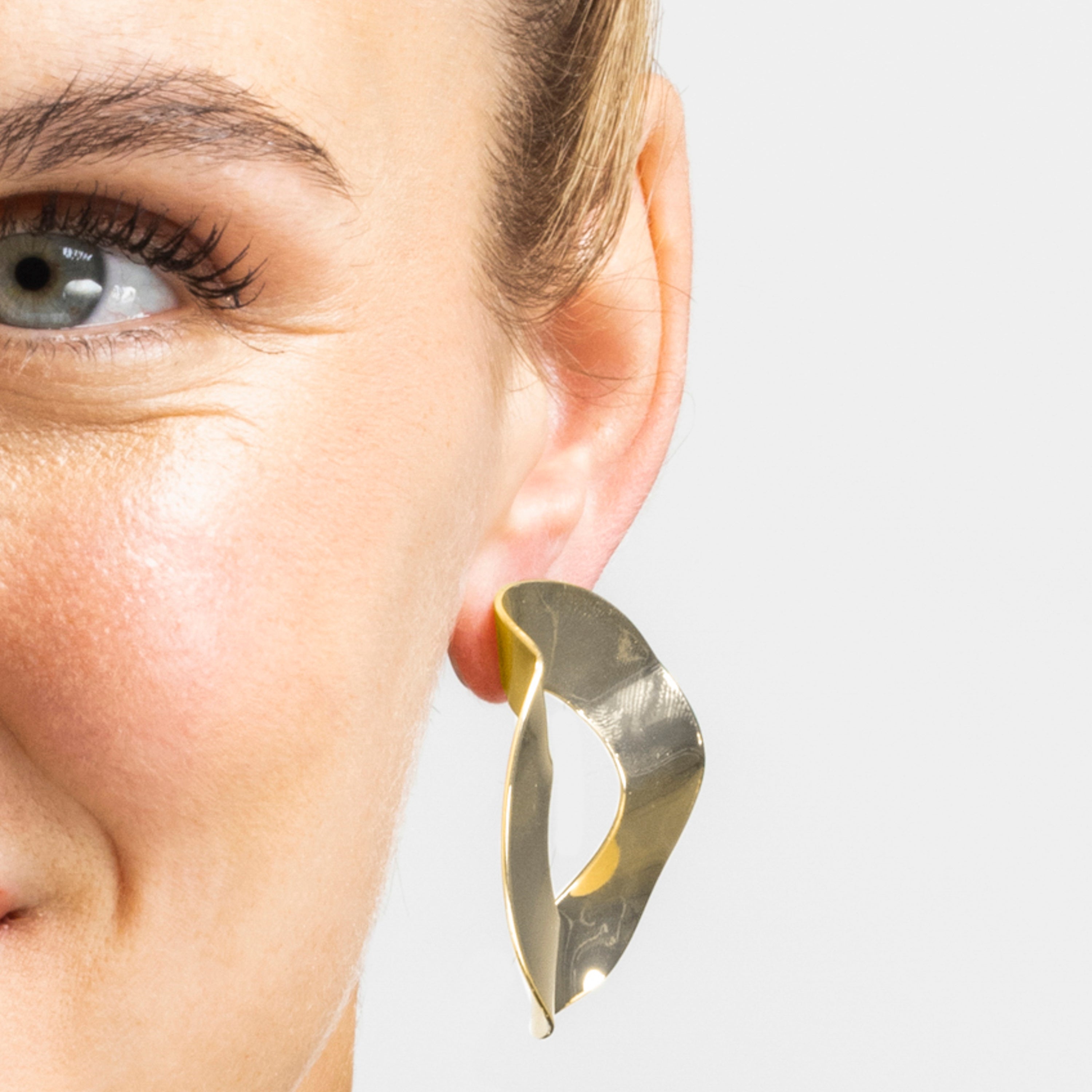 Ohrringe mit 18k Gold-Finish - Shumi