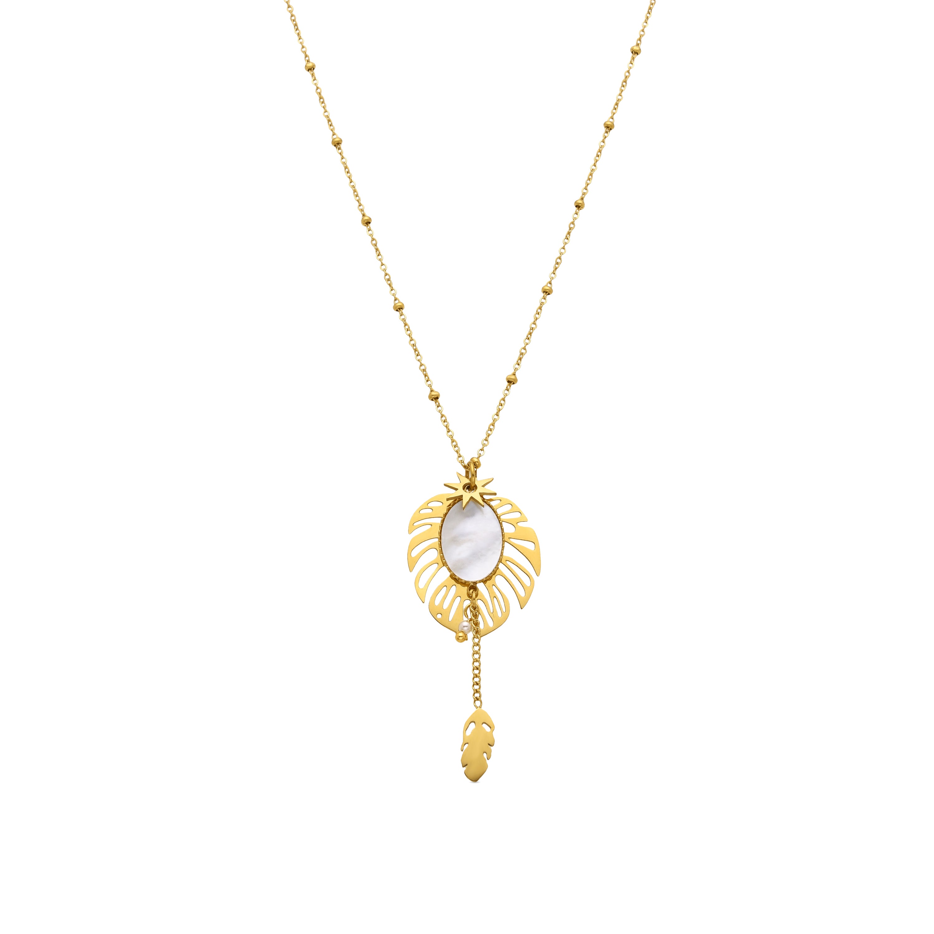 Halsband mit 18k Gold-Finish - Daklau