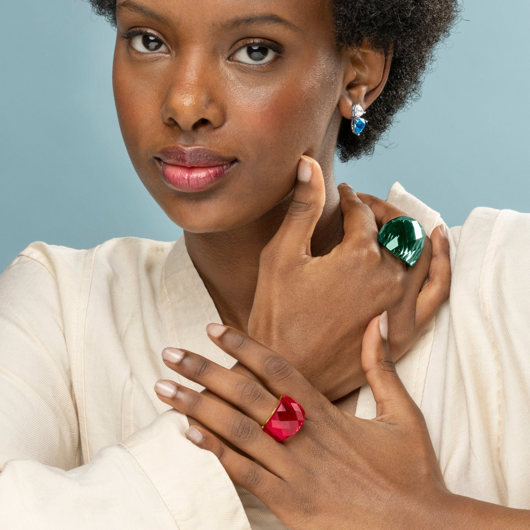 Anillo acabado en oro amarillo 18k - LUX BY LUX