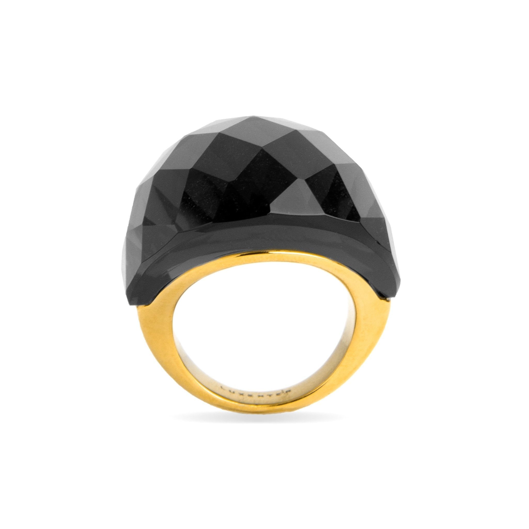 Anillo acabado en oro amarillo 18k - LUX BY LUX