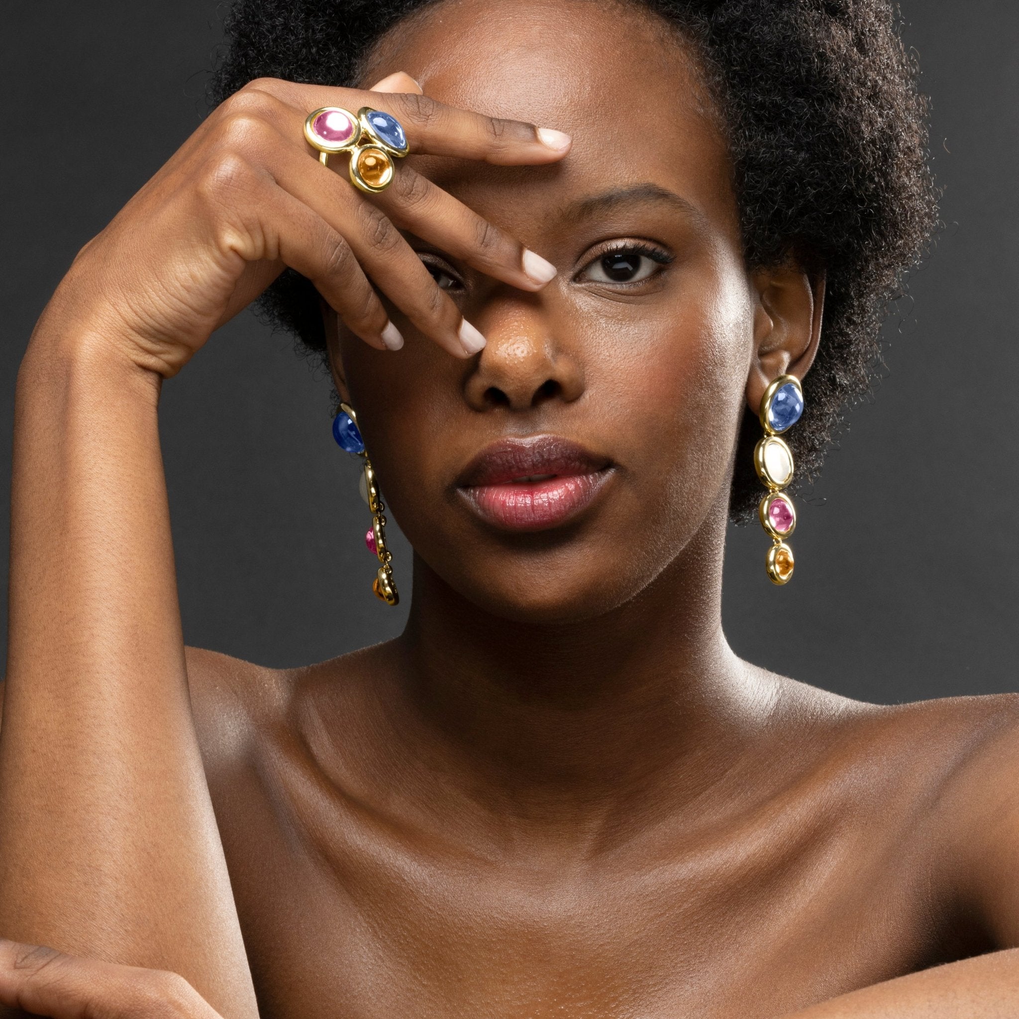 Anillo acabado en oro amarillo 18k - LUX BY LUX