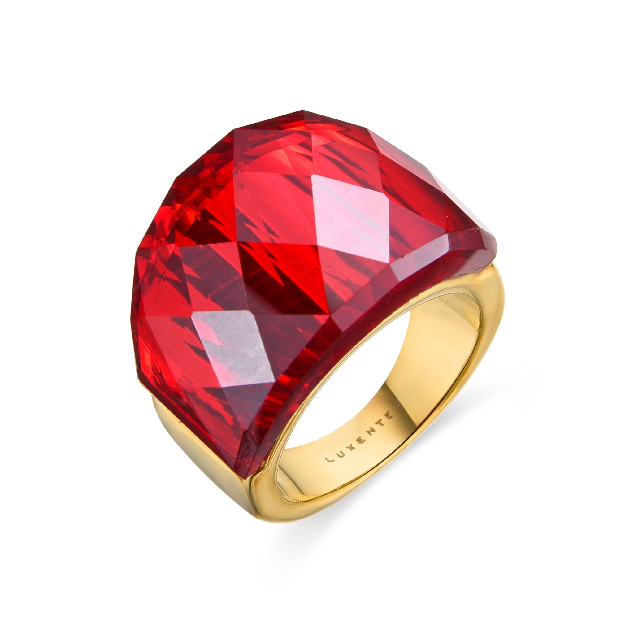 Anillo acabado en oro amarillo 18k - LUX BY LUX