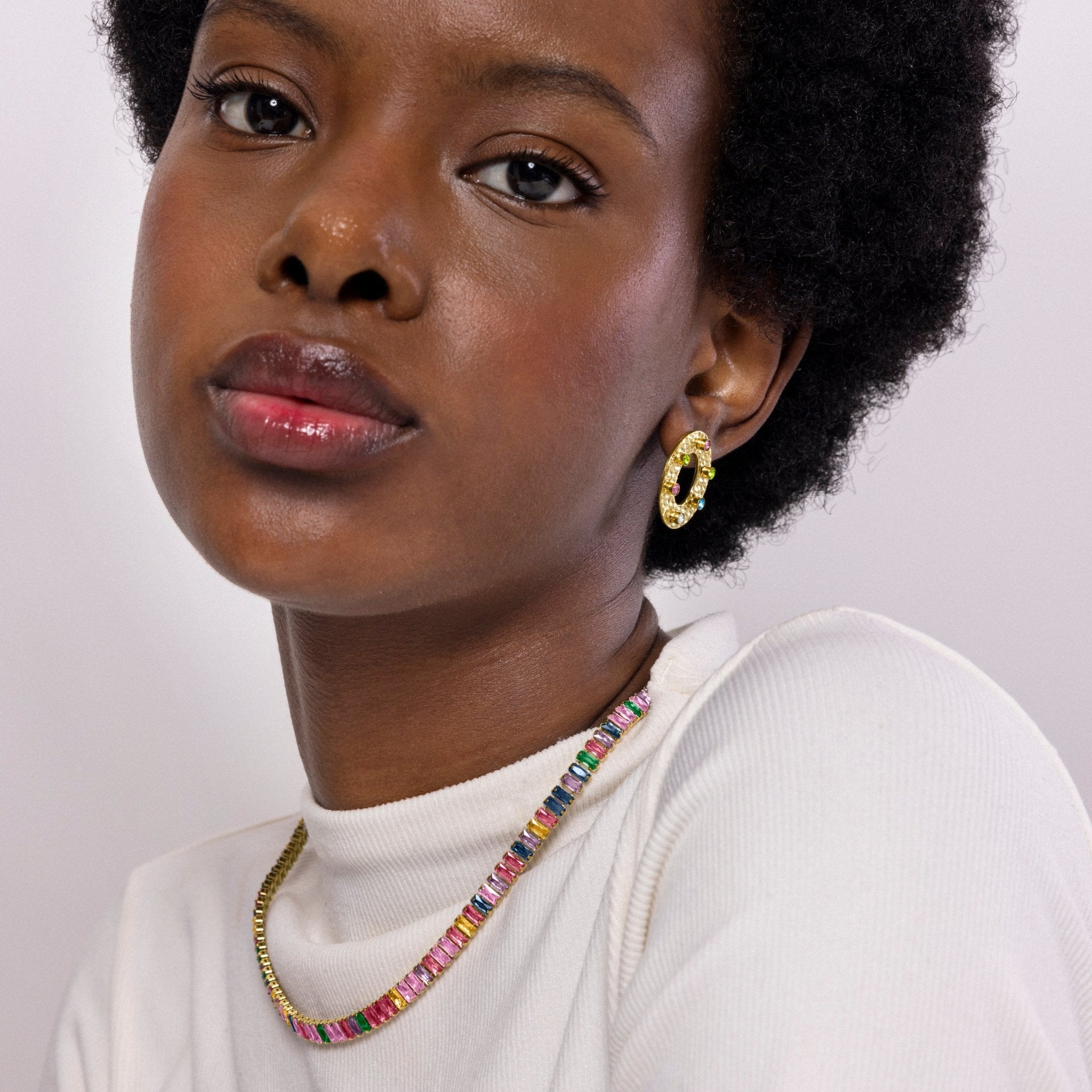 Collar acabado en oro amarillo 18k - LUX BY LUX