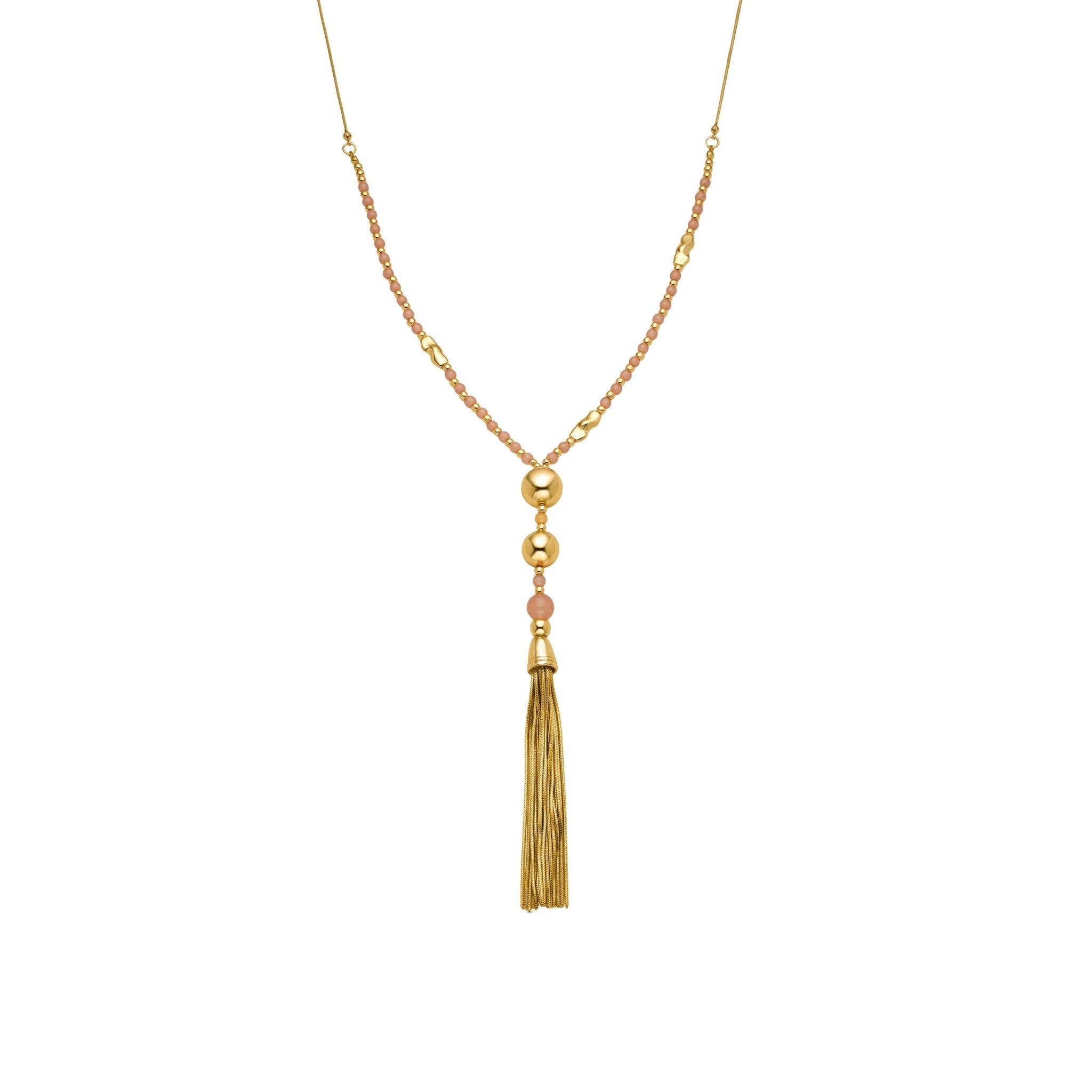 Collier fini en or jaune 18K