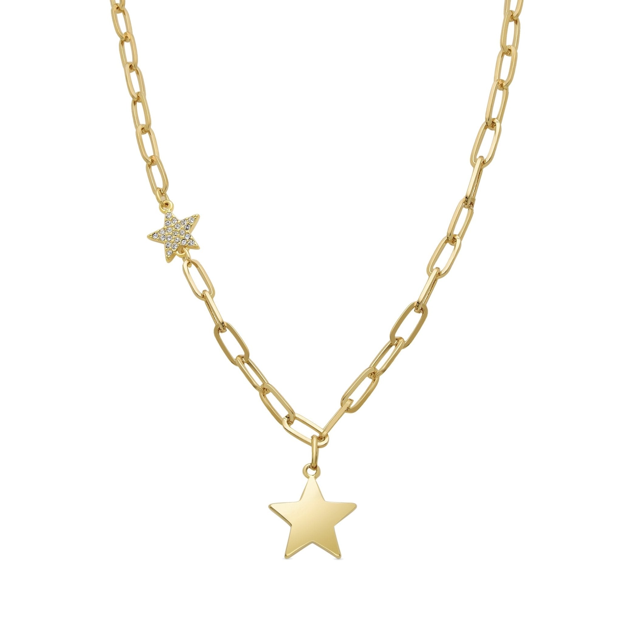 Necklace finished in 18 kt yellow gold