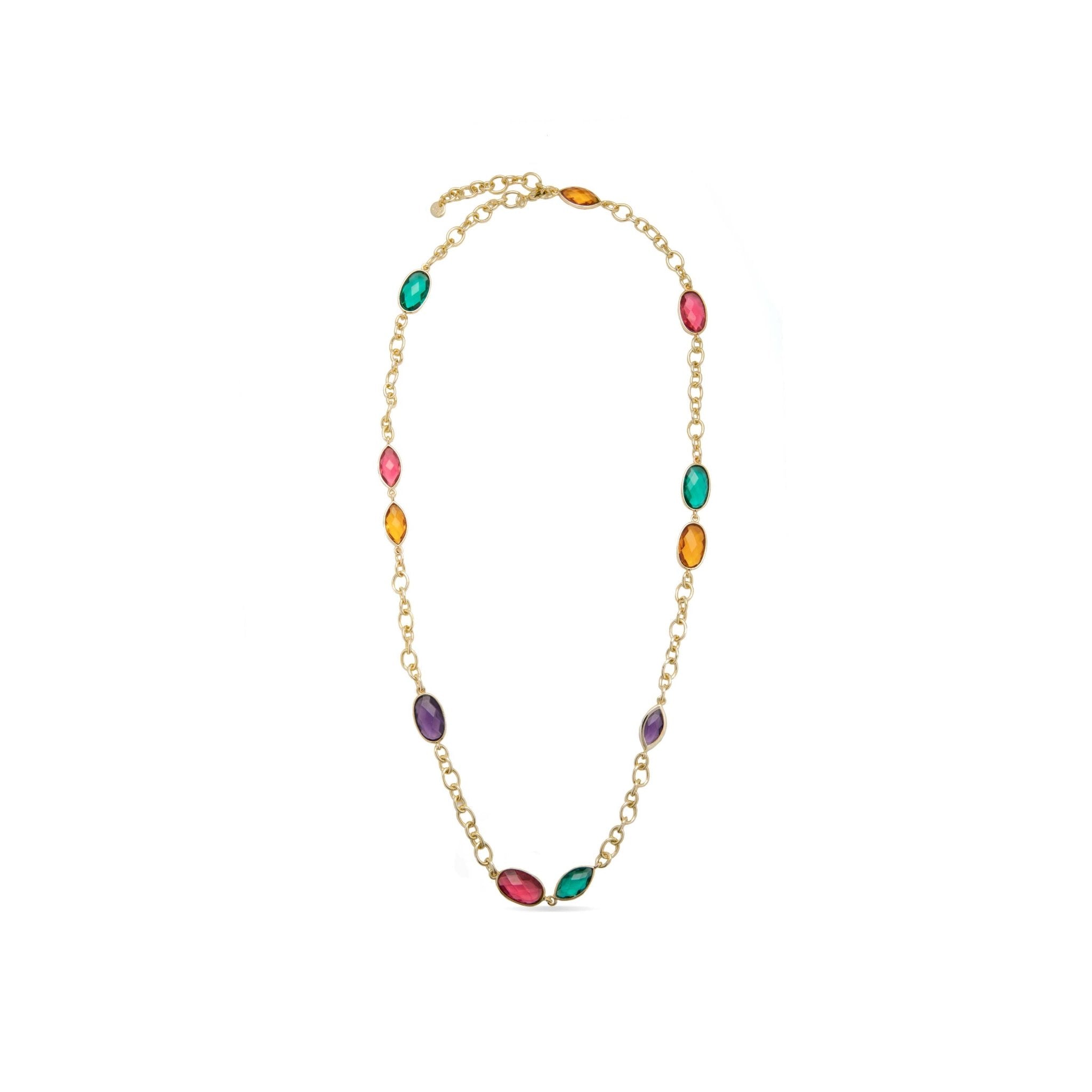 Collier fini en or jaune 18 carats