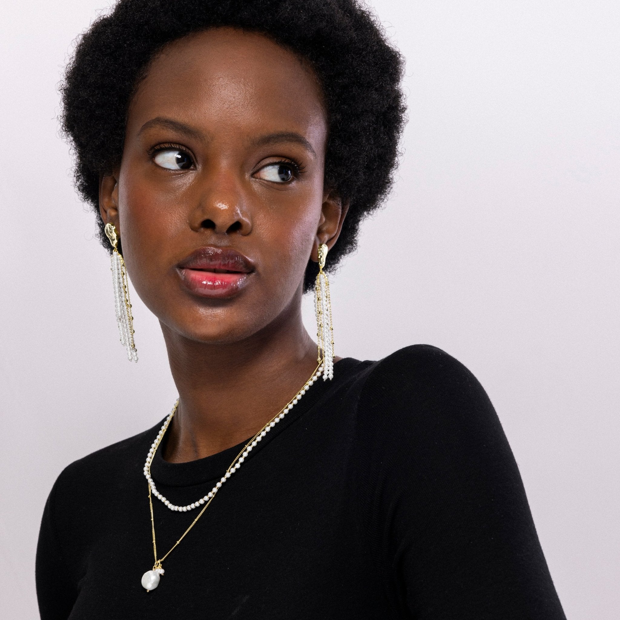 Collar acabado en oro amarilo 18k - LUX BY LUX