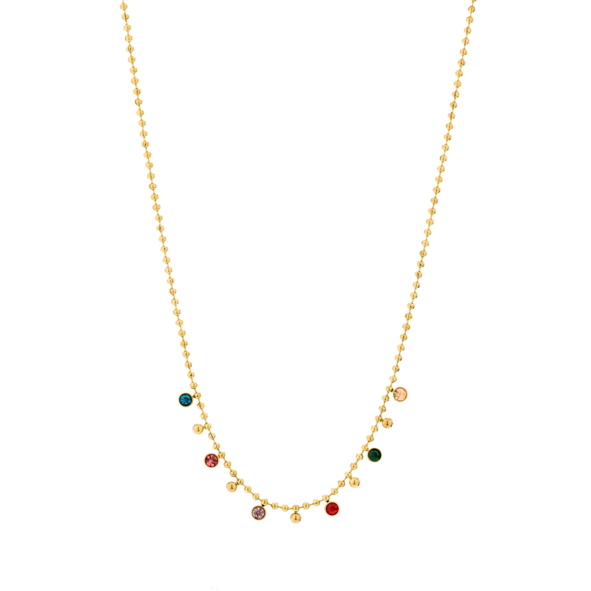 Halsband mit 18k Gold-Finish