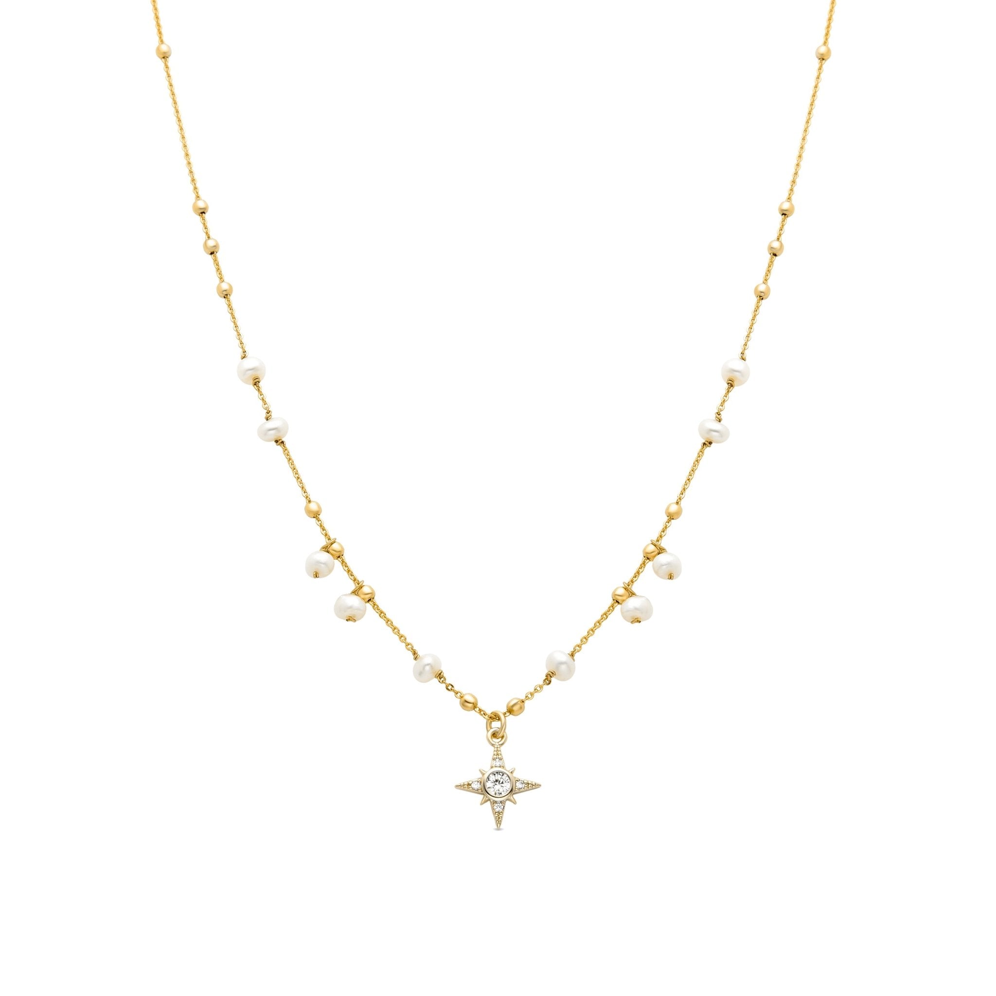 Collier finition or 18k