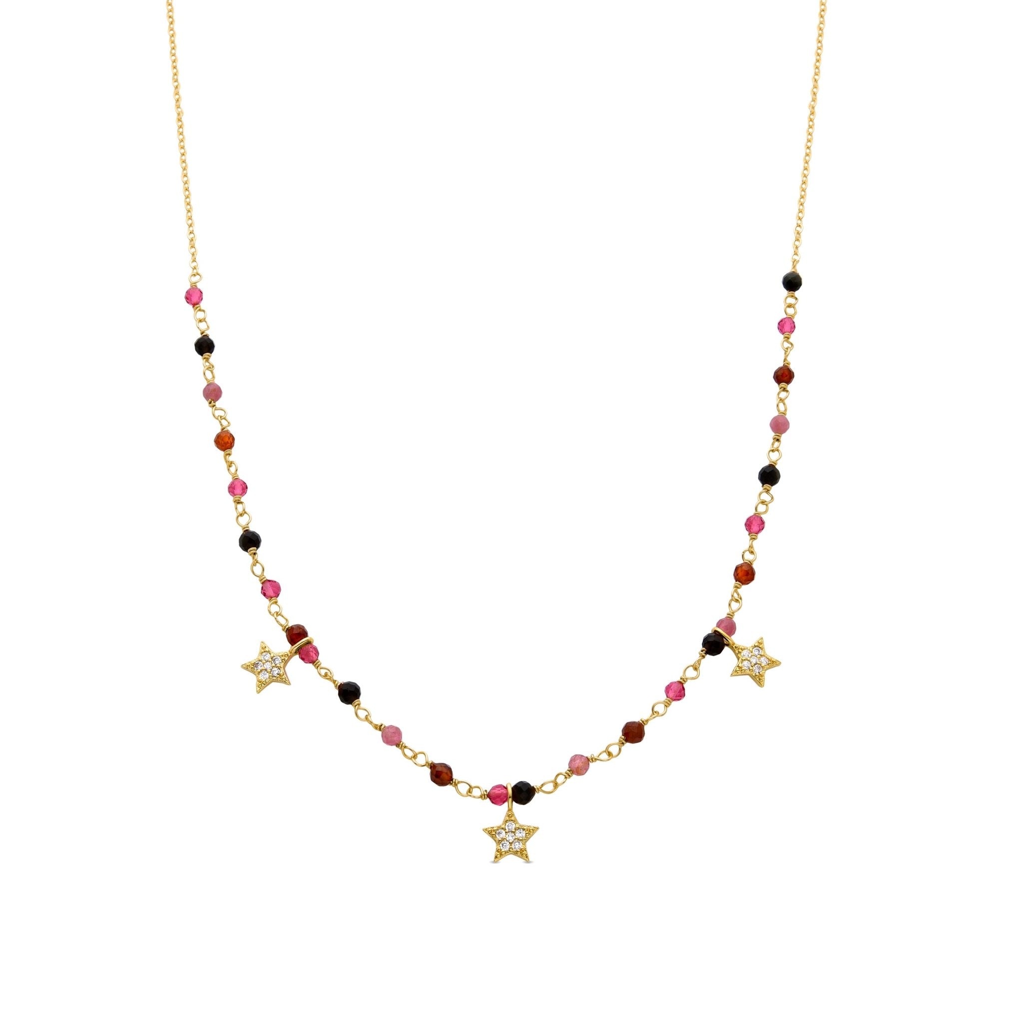 Collana finitura oro 18k
