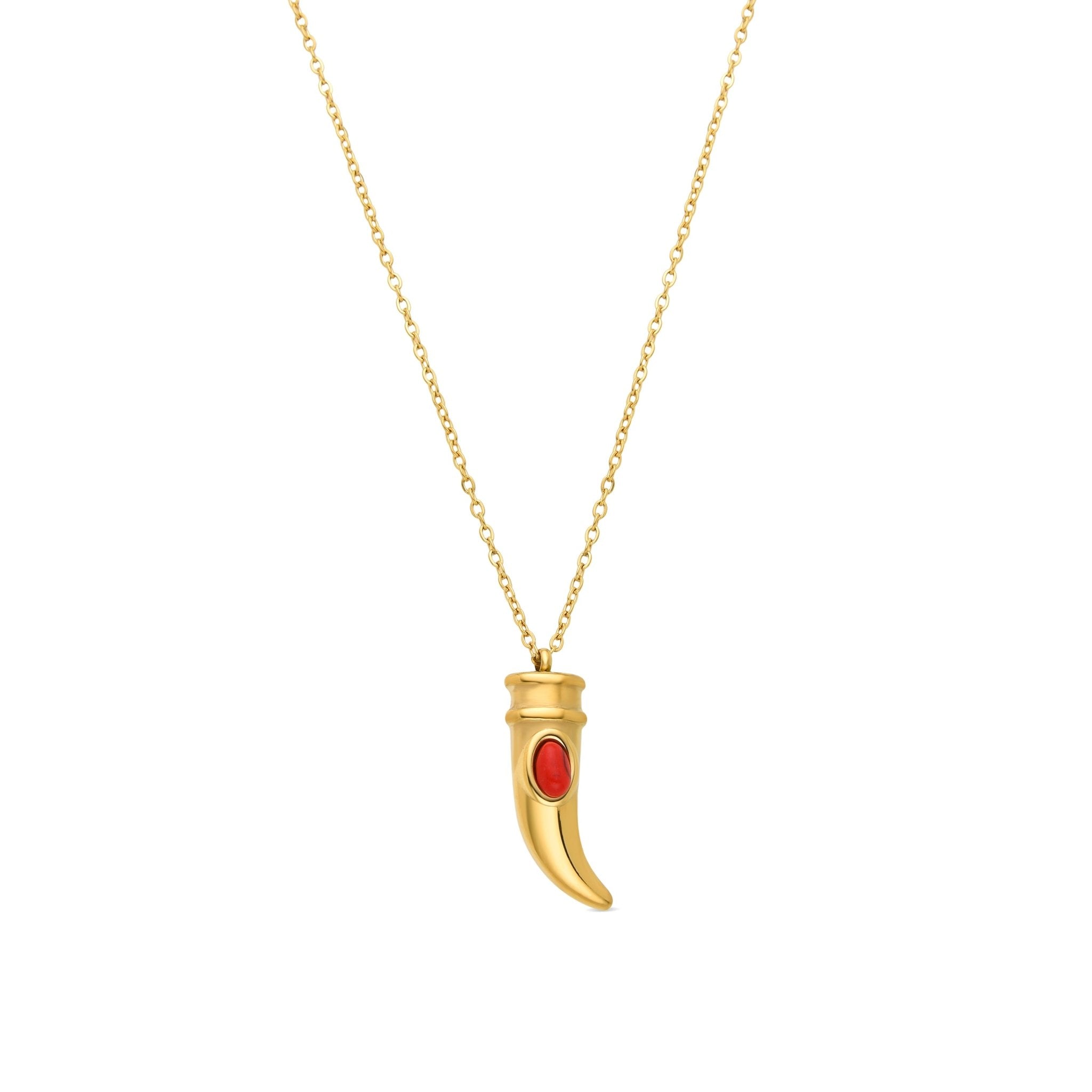 Halsband mit 18k Gold-Finish