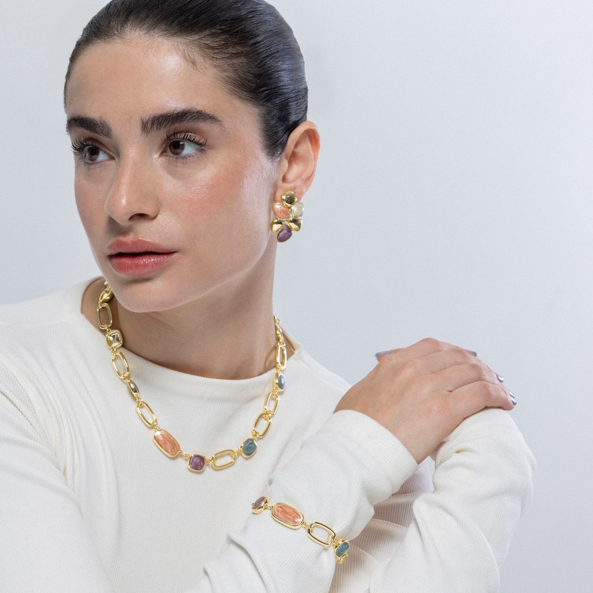 Collar acabado oro 18k - LUX BY LUX