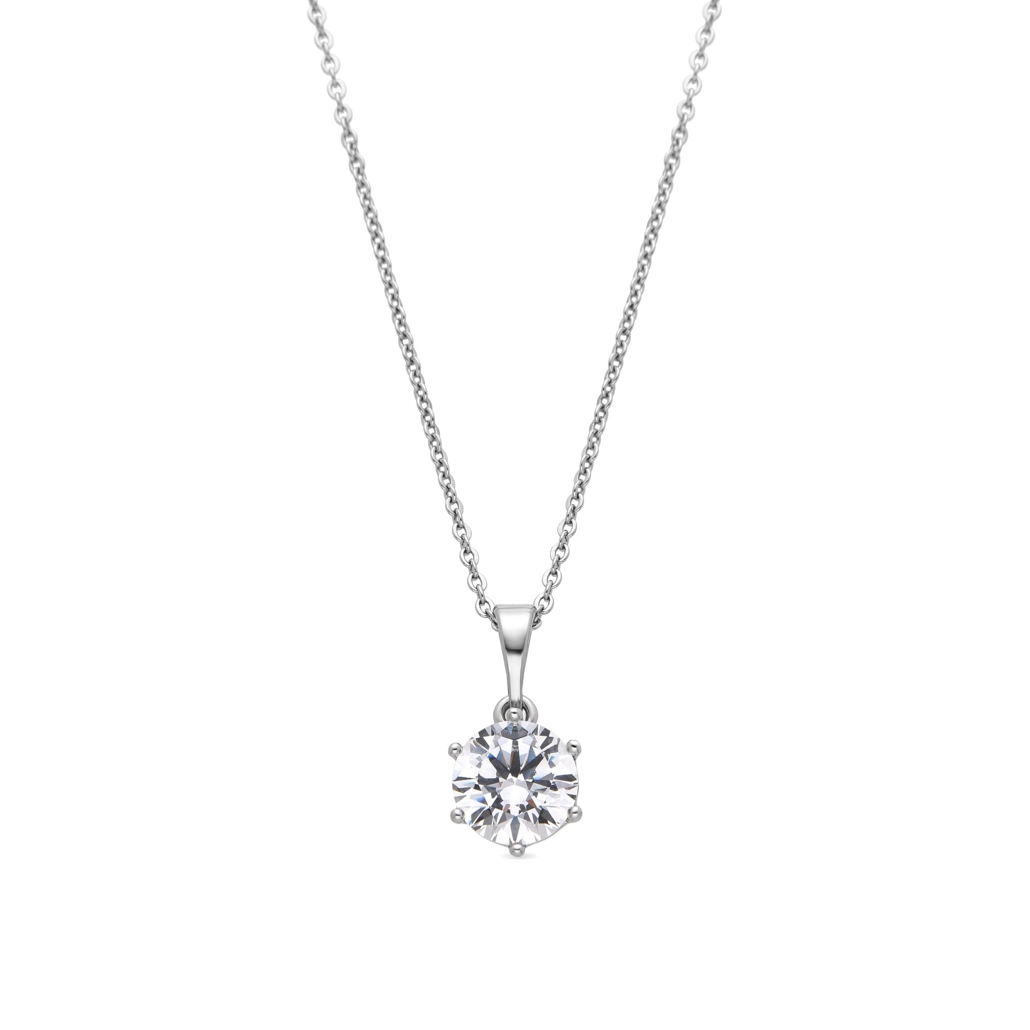 Halsband mit Silberfinish