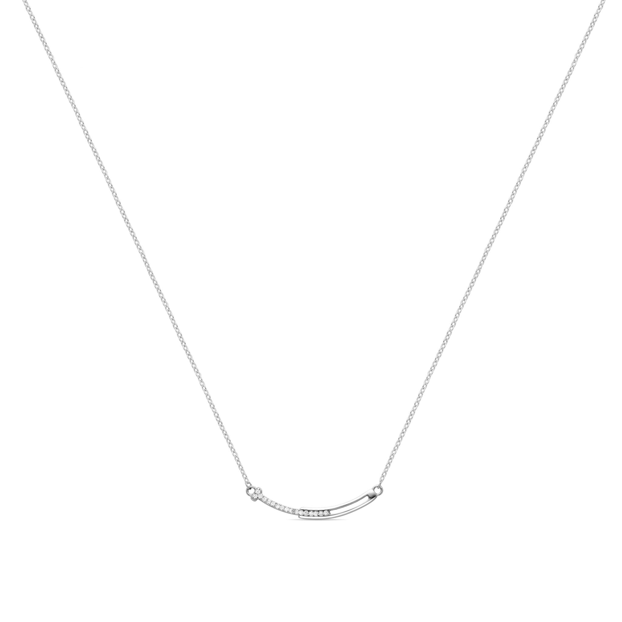 Collar acabado plata