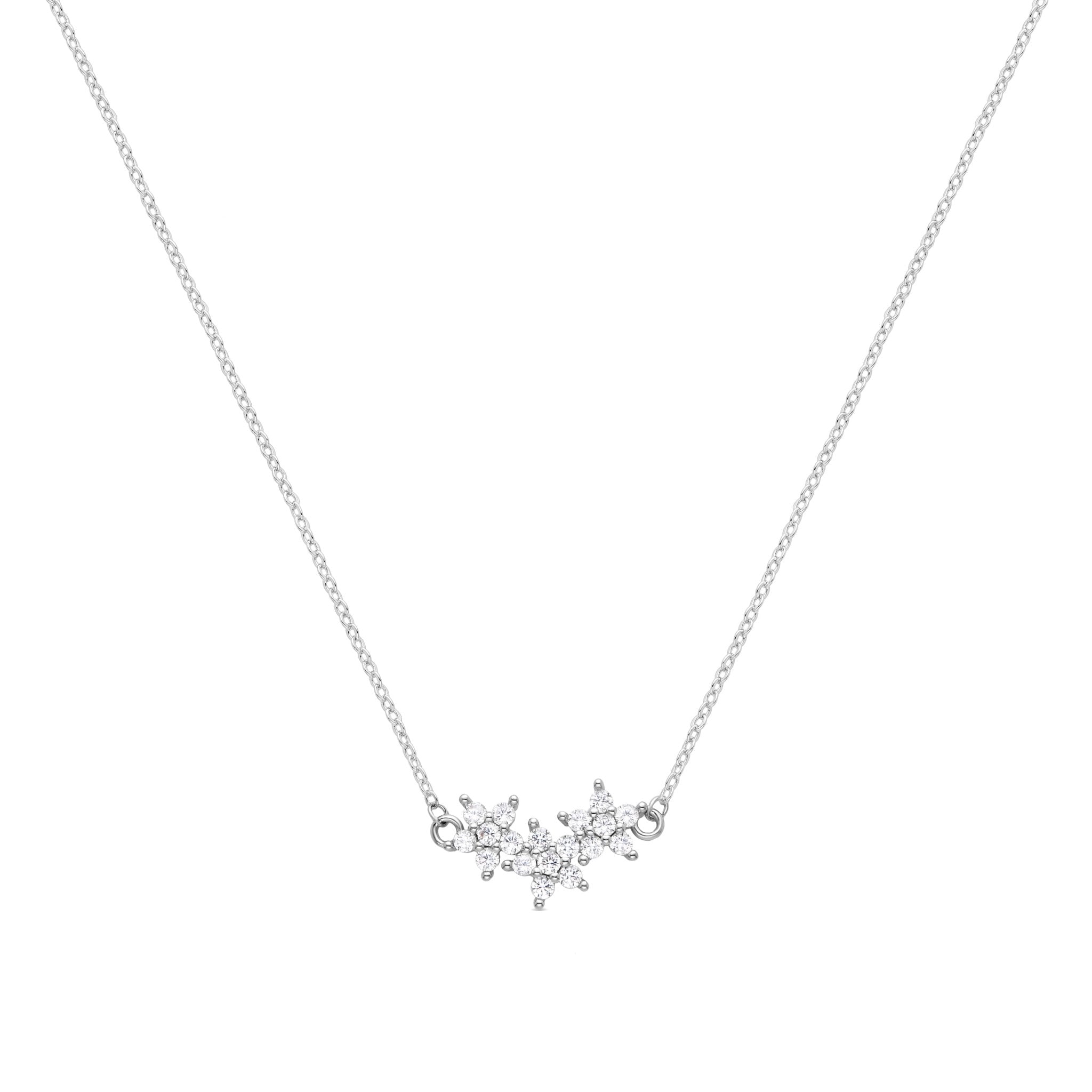 Collana finitura argento