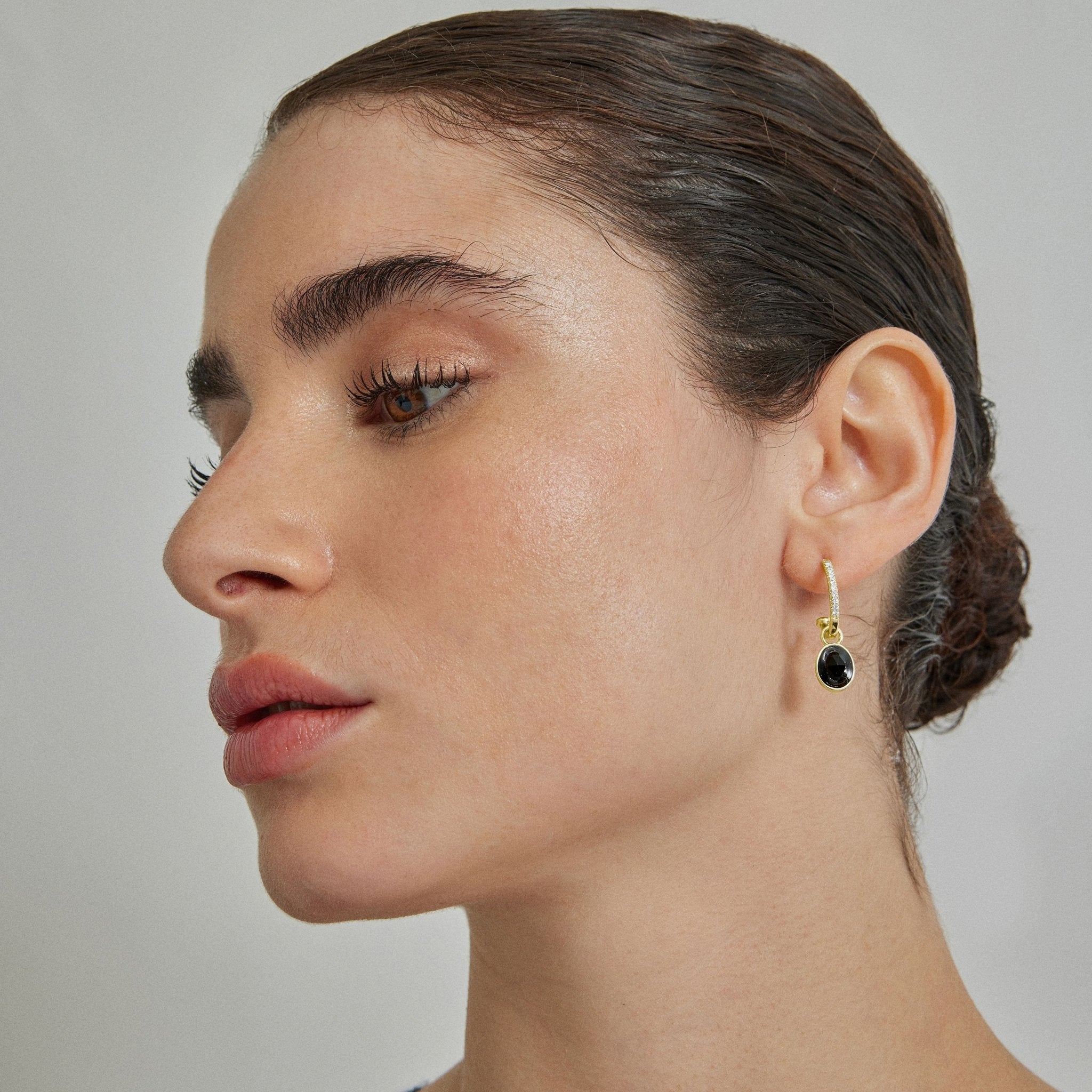 Pendientes acabado baño Oro 18K - LUX BY LUX