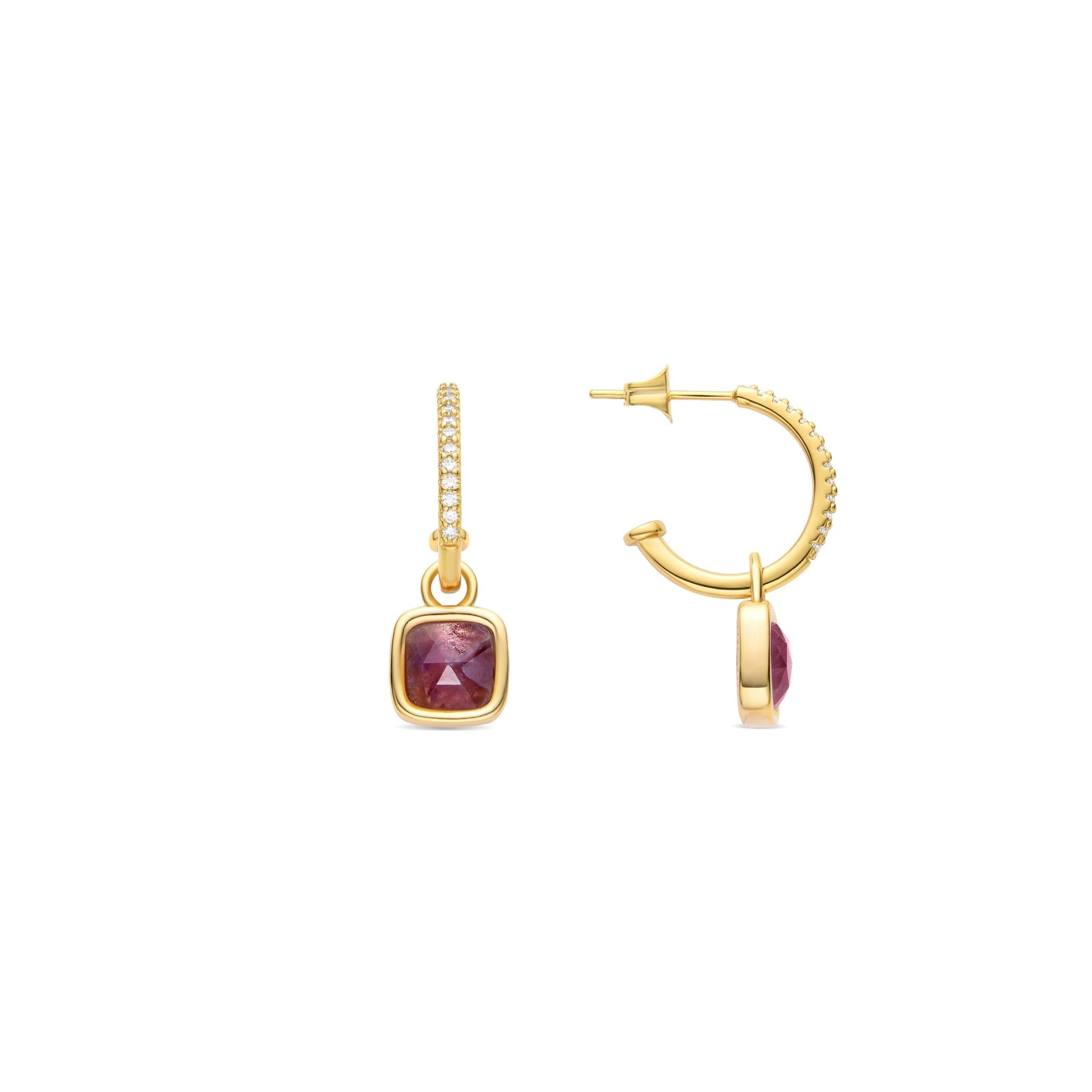 Ohrringe mit 18K Goldbeschichtung