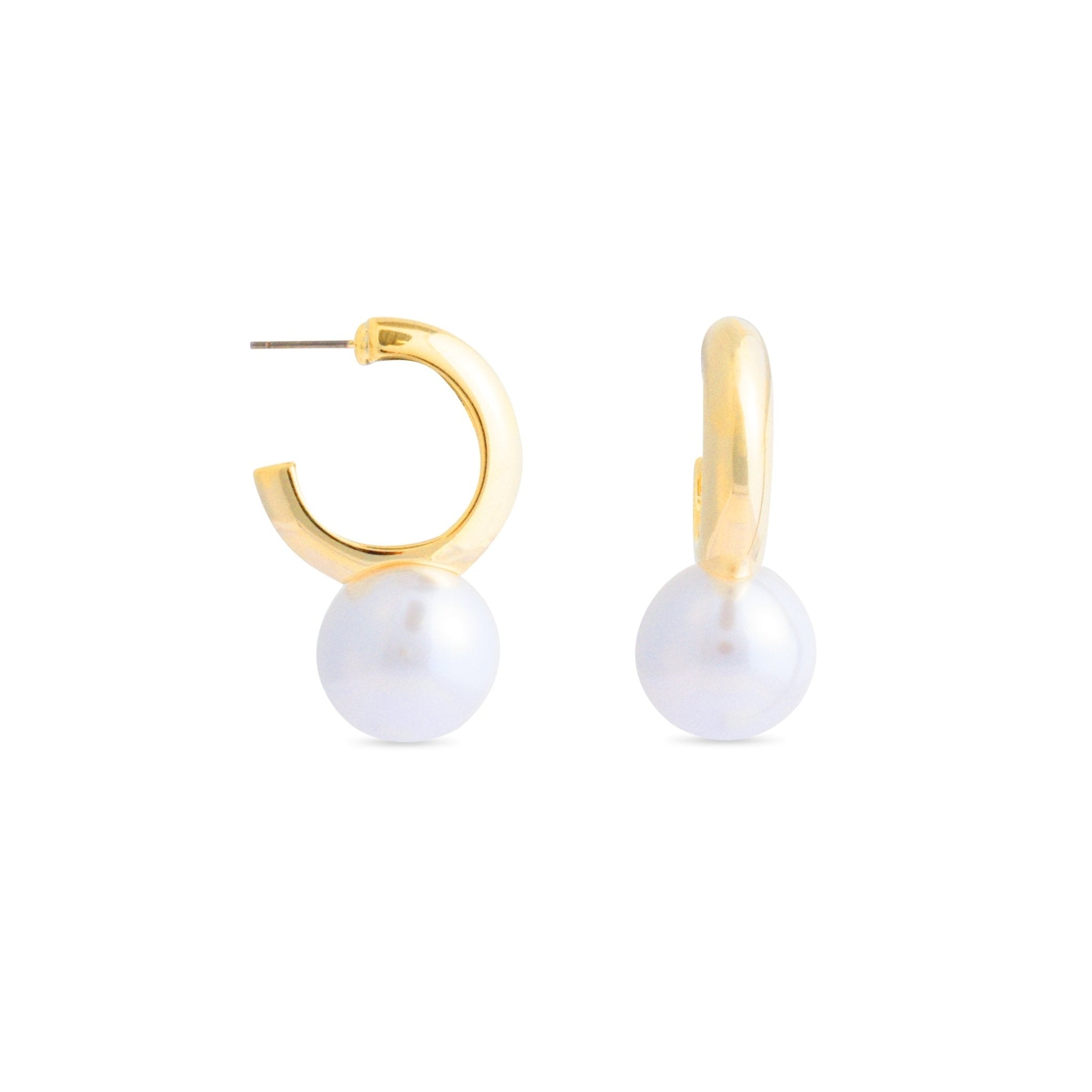Boucles d'oreilles finition Or Jaune 18 Kt