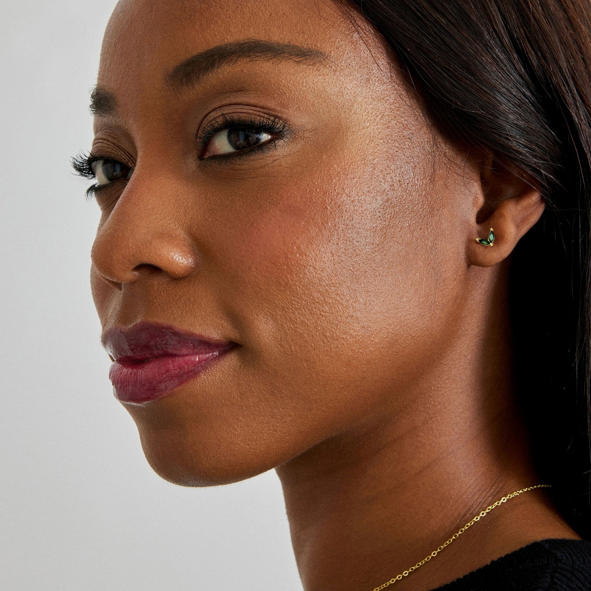 Pendientes acabado en Oro amarillo de 18 Kts - LUX BY LUX