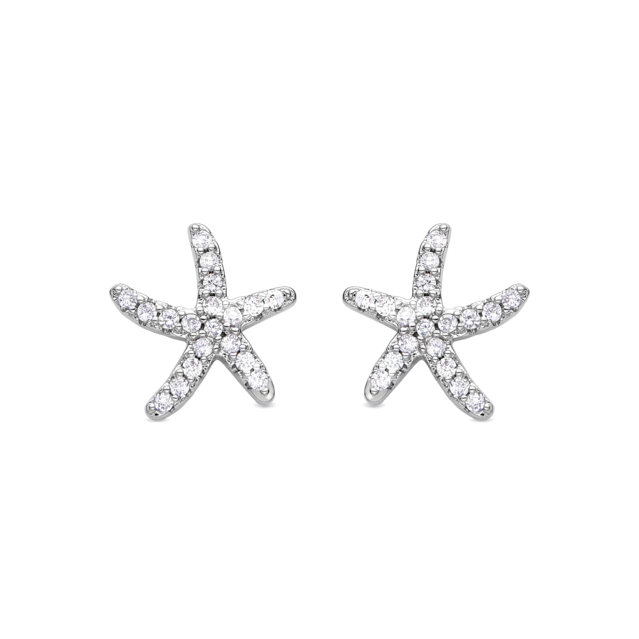 Pendientes acabado plata
