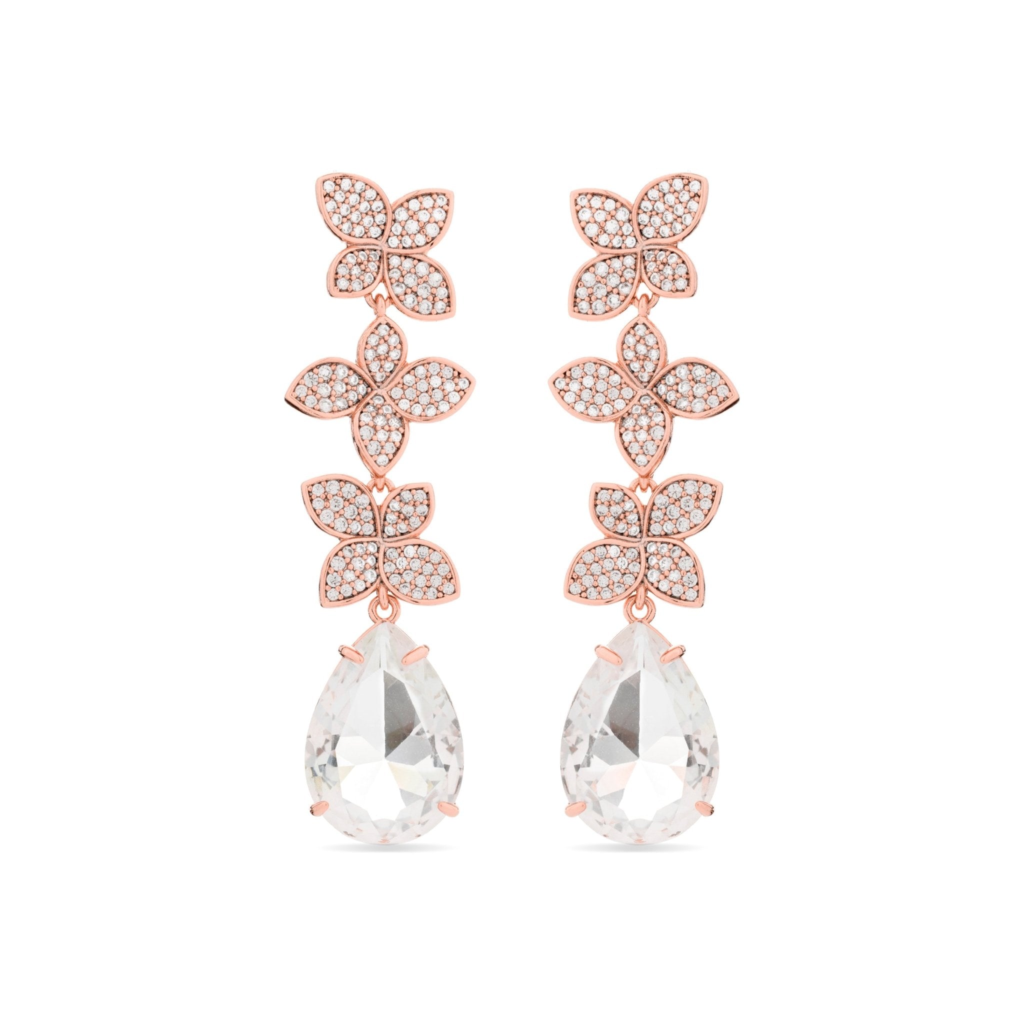 Pendientes acabados en oro 18K
