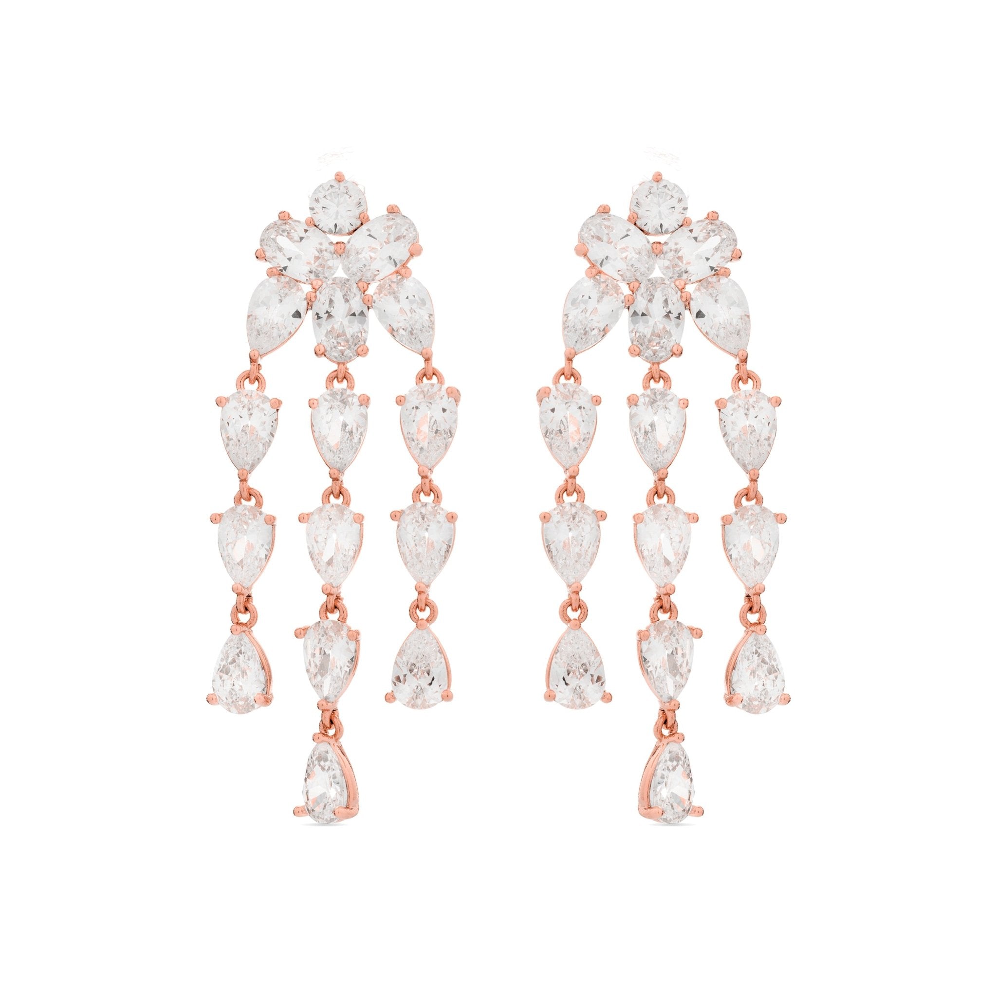 Pendientes acabados en oro 18K