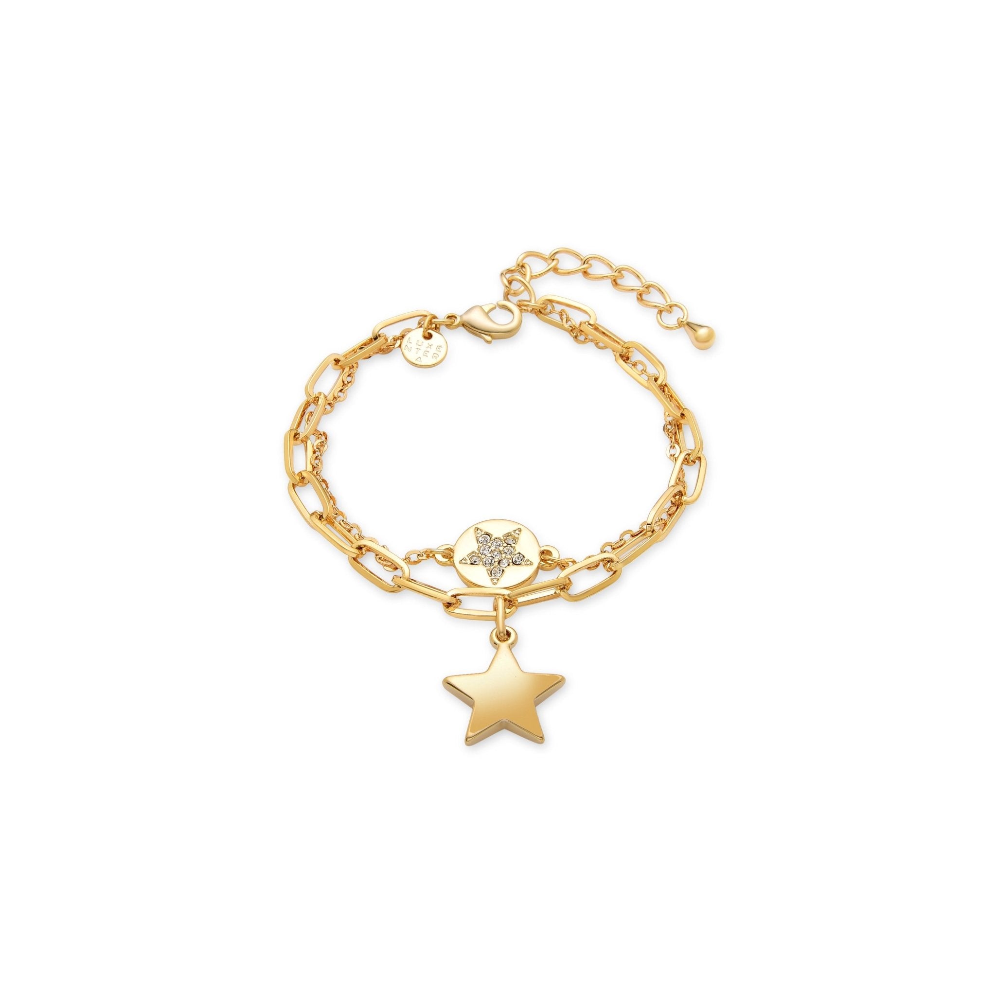 Armband mit 18 Karat Gelbgold-Finish