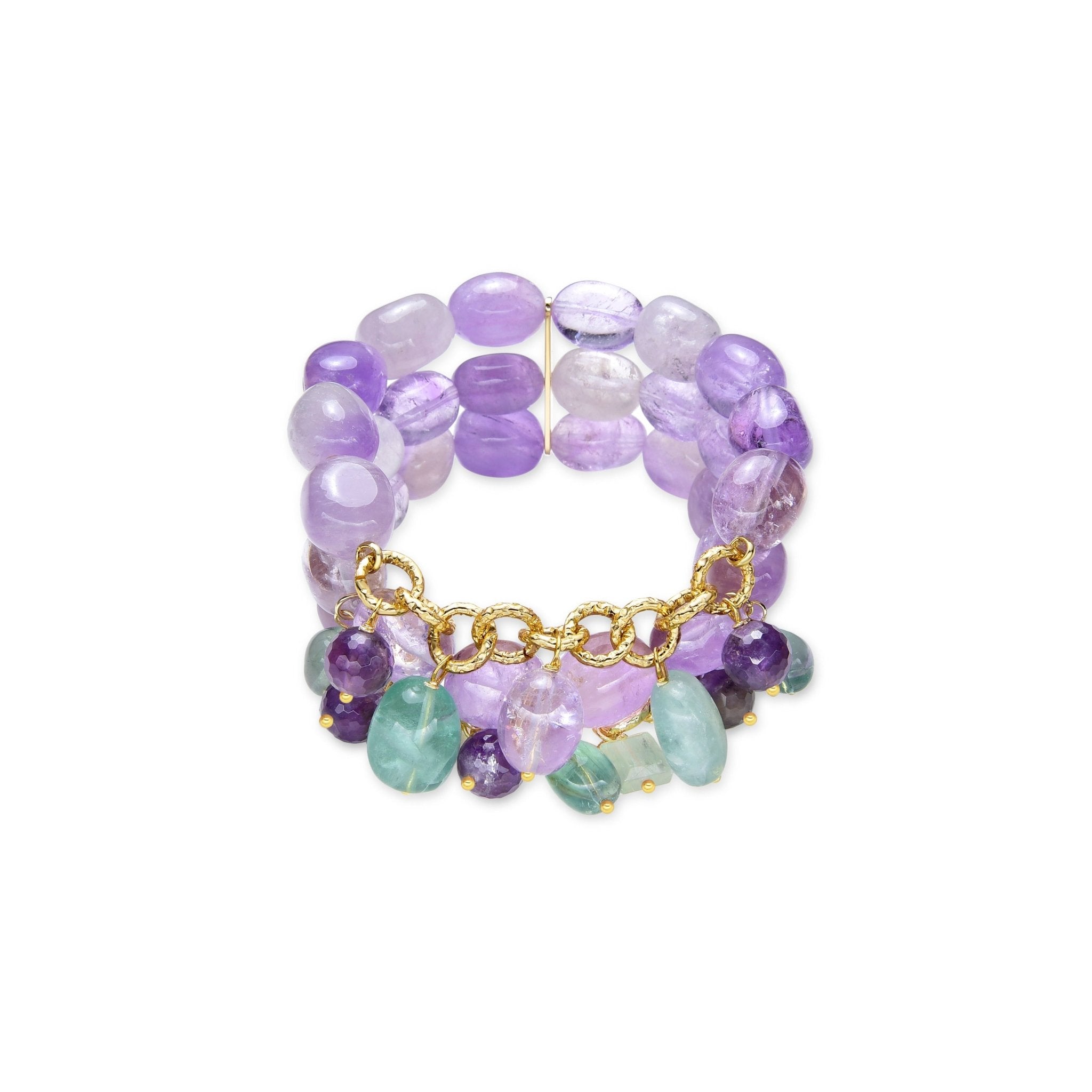 Bracelet finition en Or jaune 18 Kt.