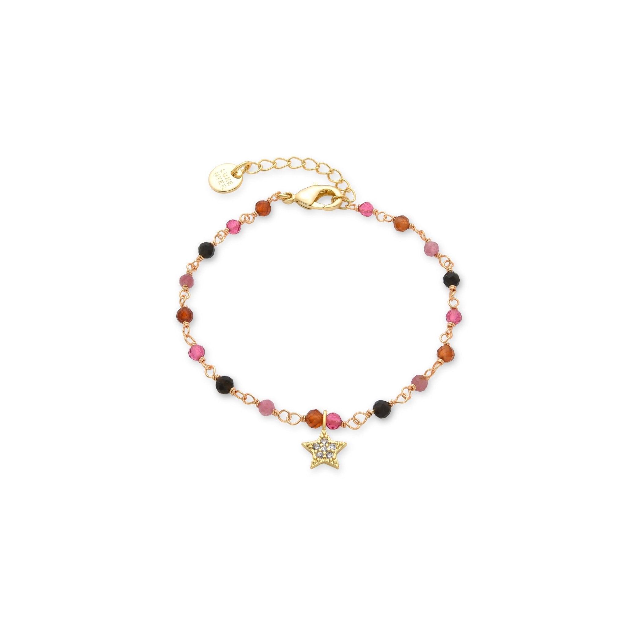 18k gold finish bracelet