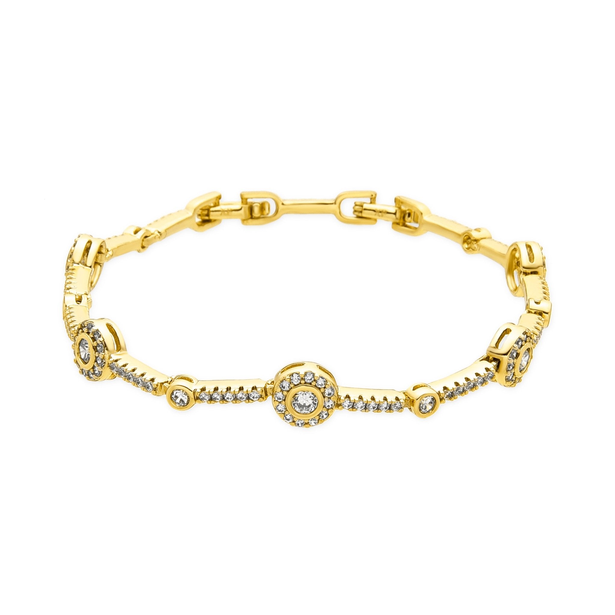 Bracelet finition or 18k