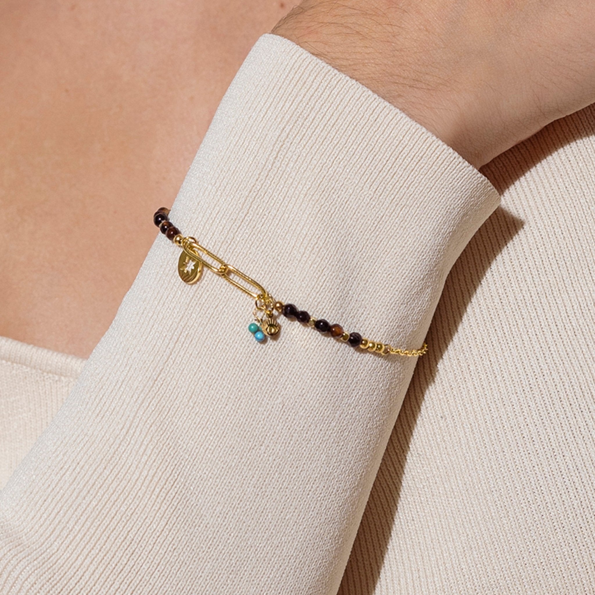 Pulsera acabado oro 18k - LUX BY LUX