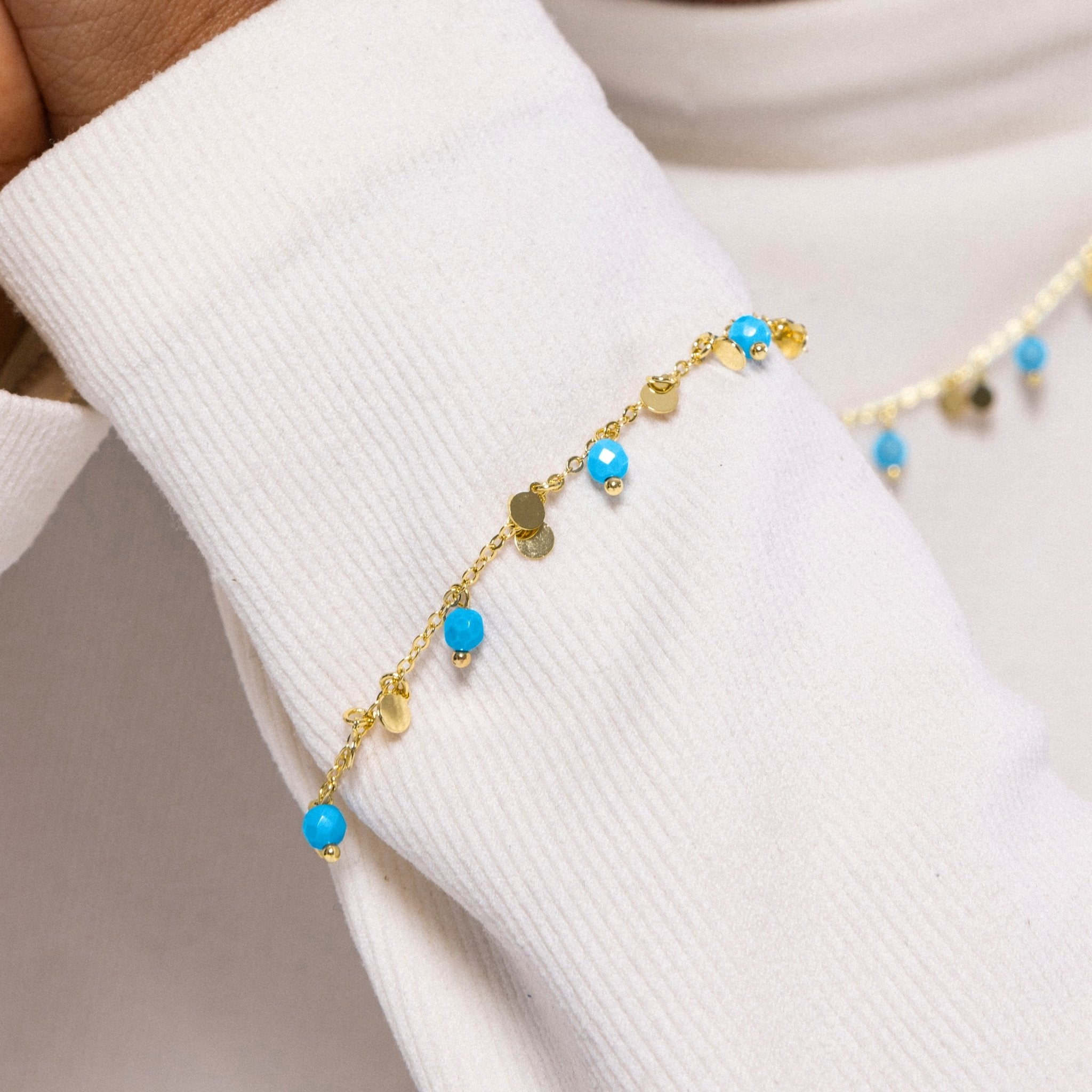 Pulsera Fawya acabada en oro amarilo 18k - LUX BY LUX