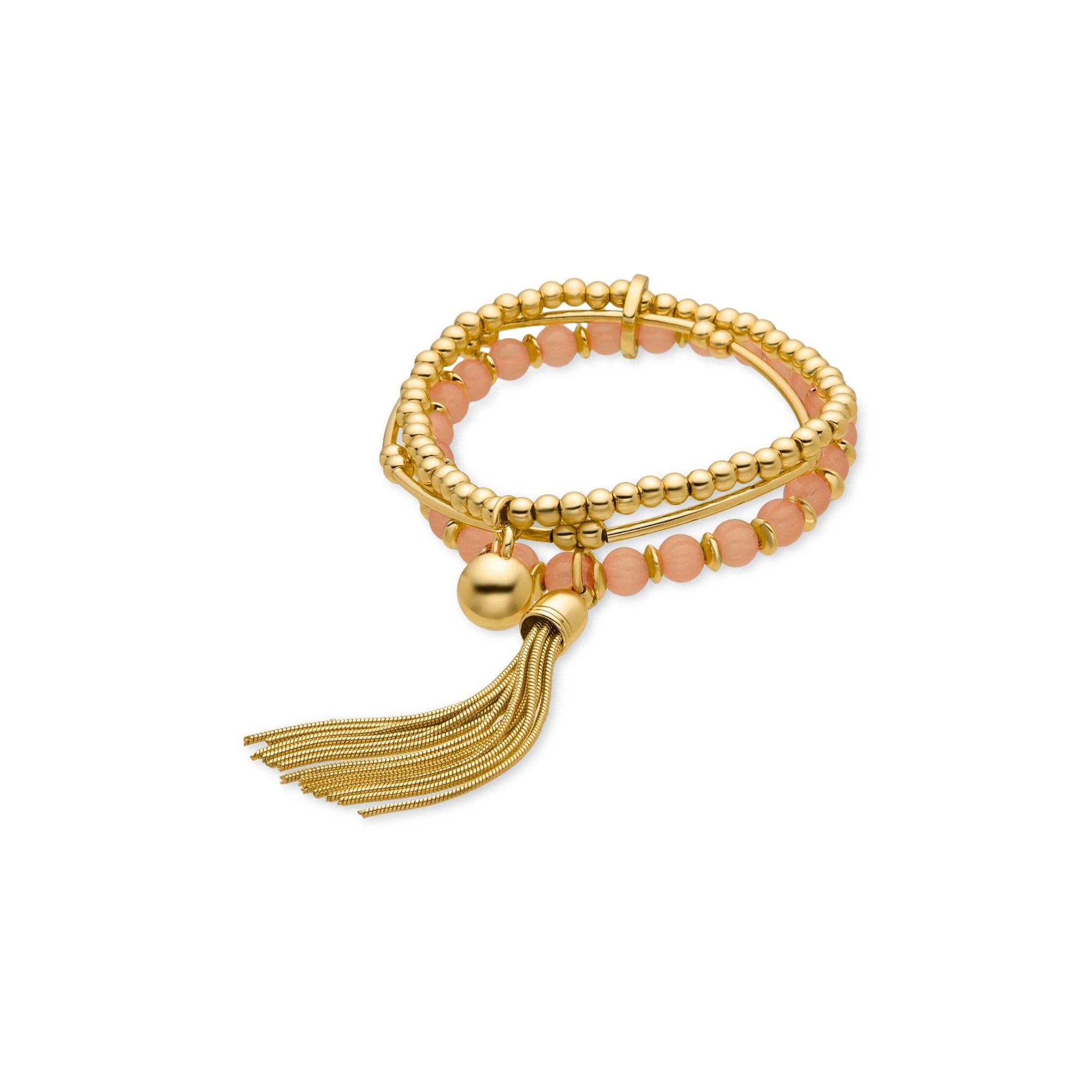 Pulsera Nereb mit 18K Gelbgold-Finish
