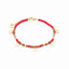 Pulsera acabado oro 18k