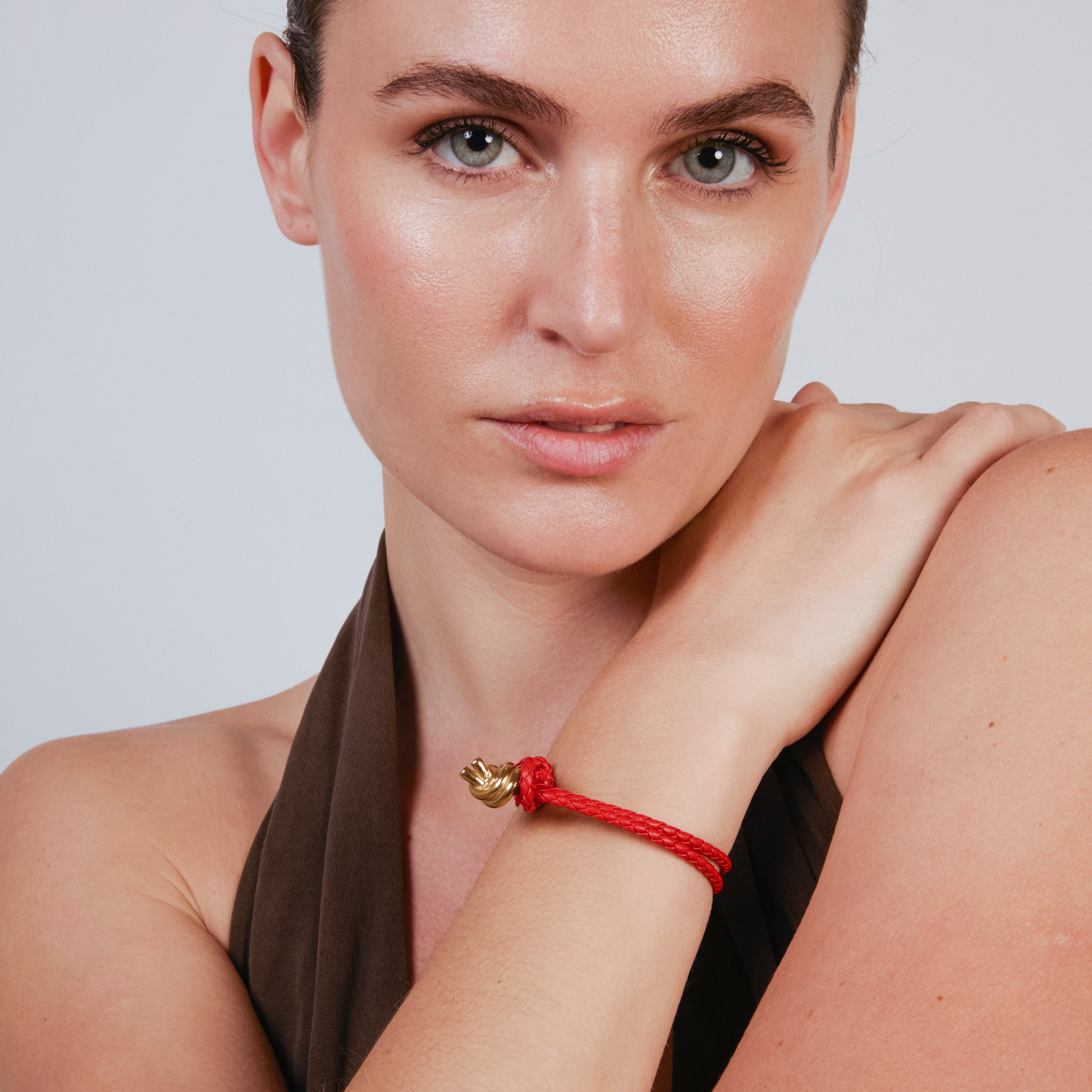 Pulsera acabado en oro amarillo de 18k - Vasho