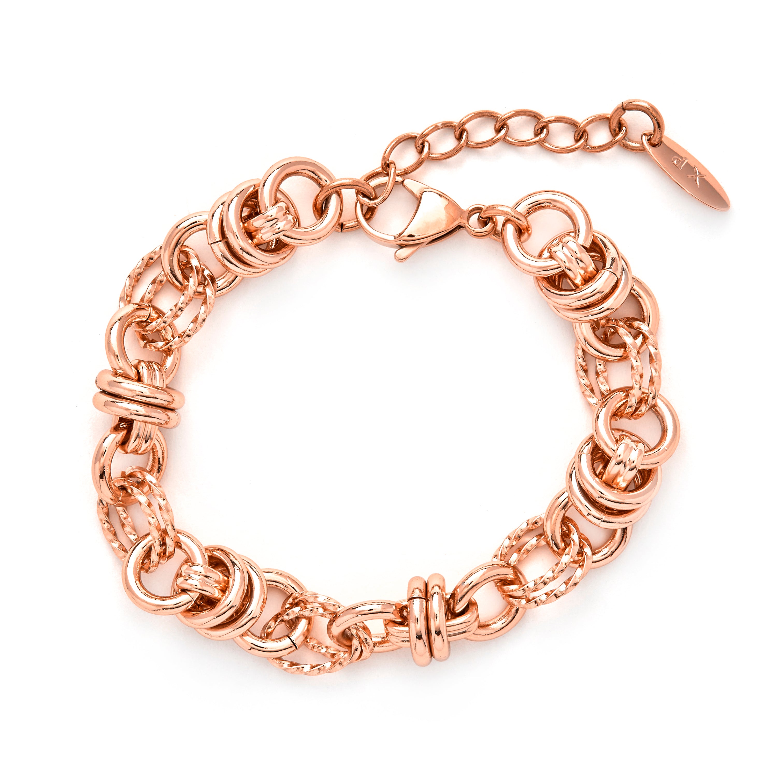 Pulsera acabado en oro amarillo de 18k - Kanio