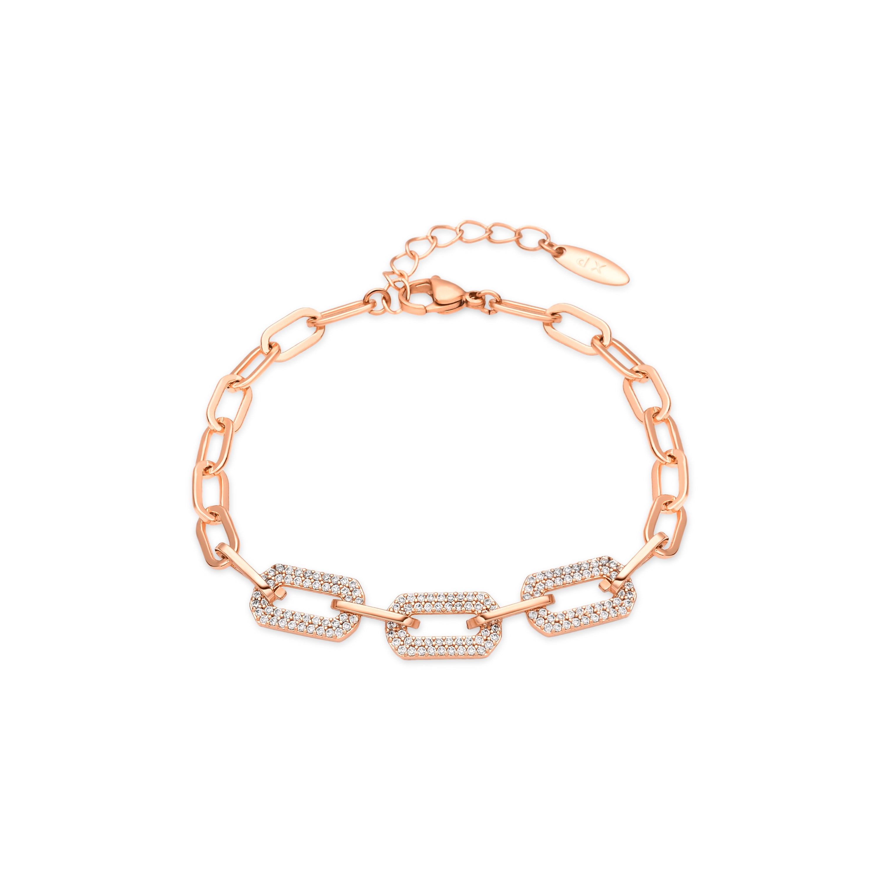 Pulsera acabado en oro amarillo de 18k - Nelith