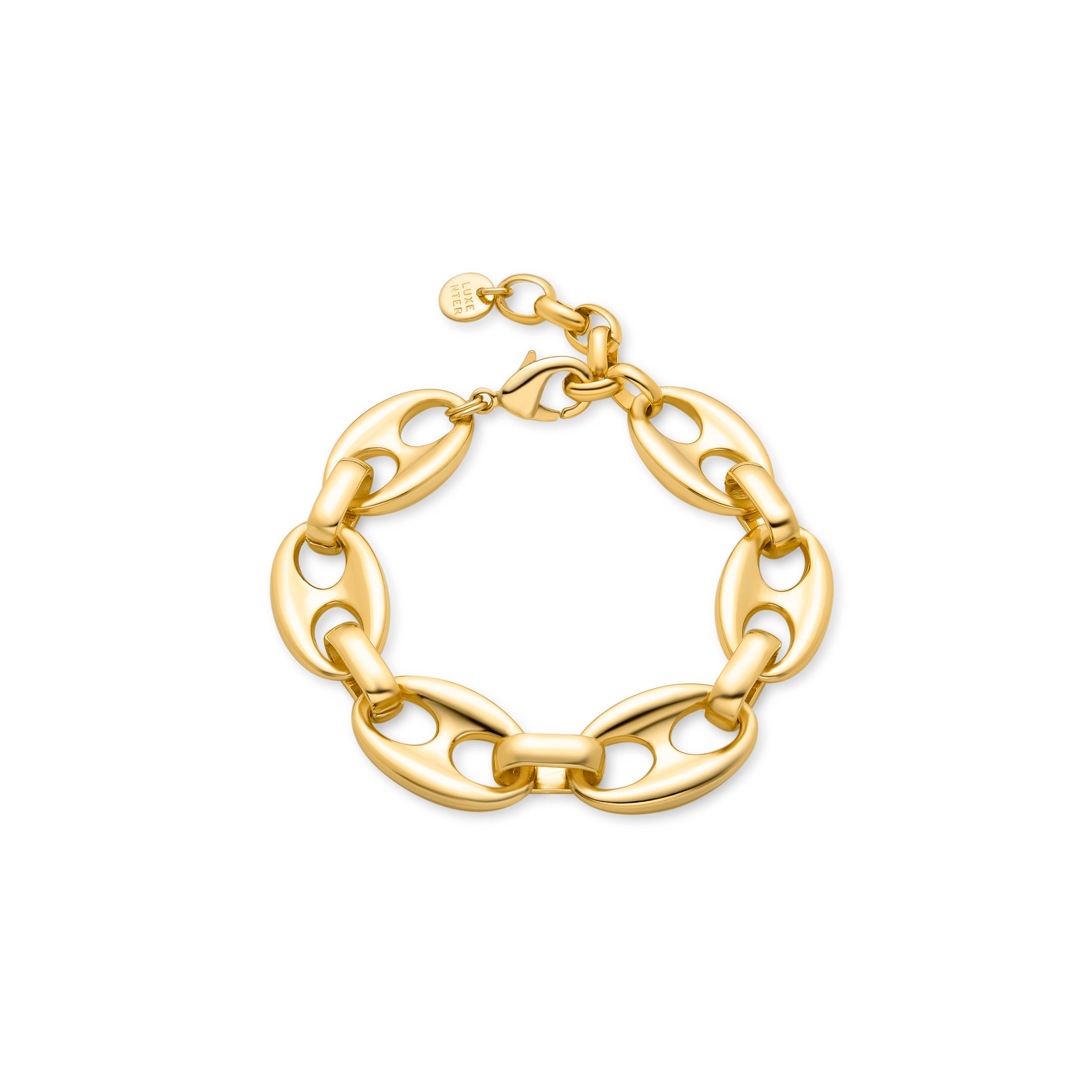 Pulsera acabada en oro amarillo de 18K - Nihad