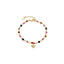 Pulsera acabado oro 18k