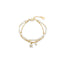 Pulsera acabado oro 18k