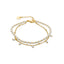 Bracelet Subri fini en or jaune 18 carats