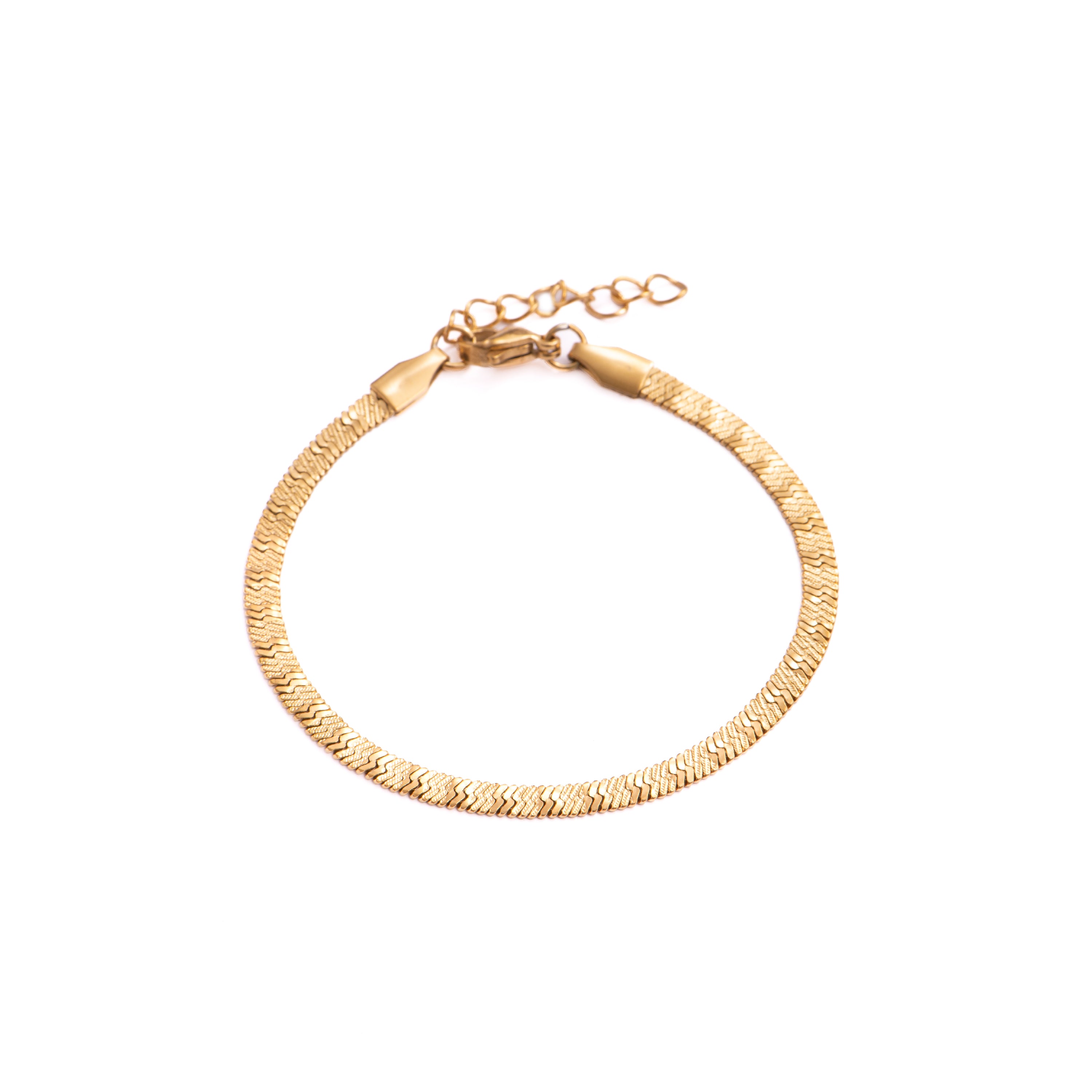 Pulsera acabado en oro amarillo de 18k - Xorisk