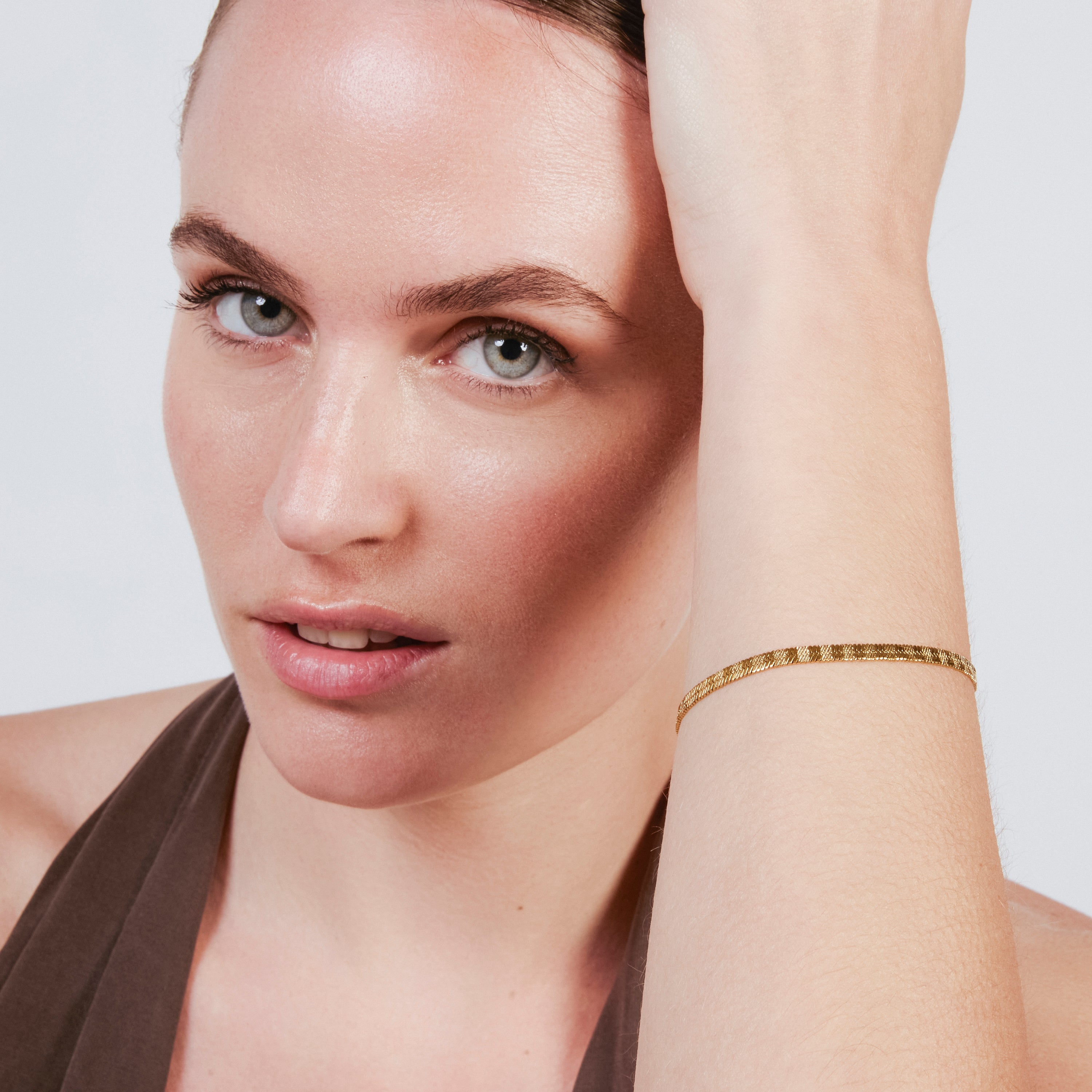Pulsera acabado en oro amarillo de 18k - Xorisk