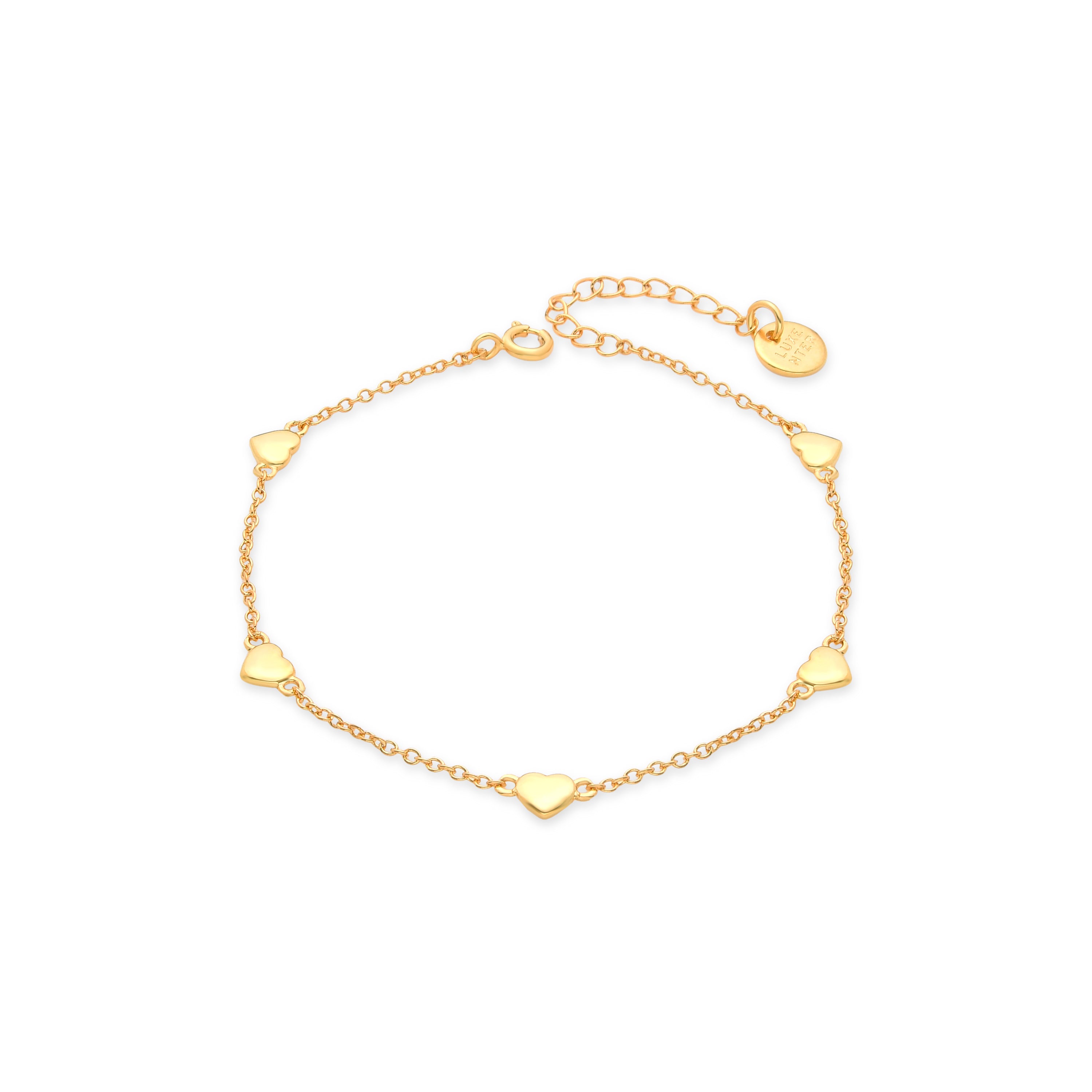 Pulsera acabada en oro amarillo de 18K - Moham