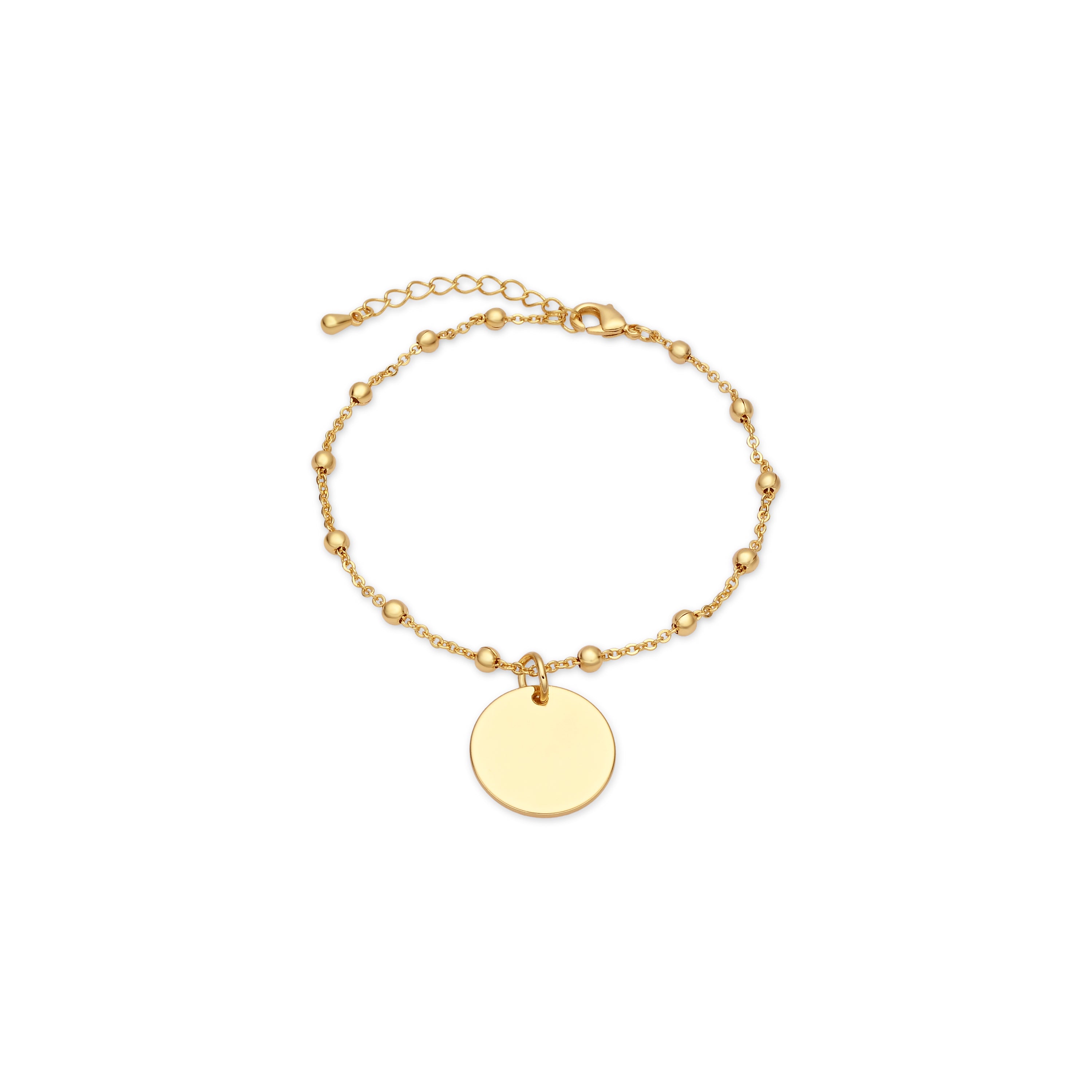 Pulsera acabado en oro amarillo de 18k - Bizi
