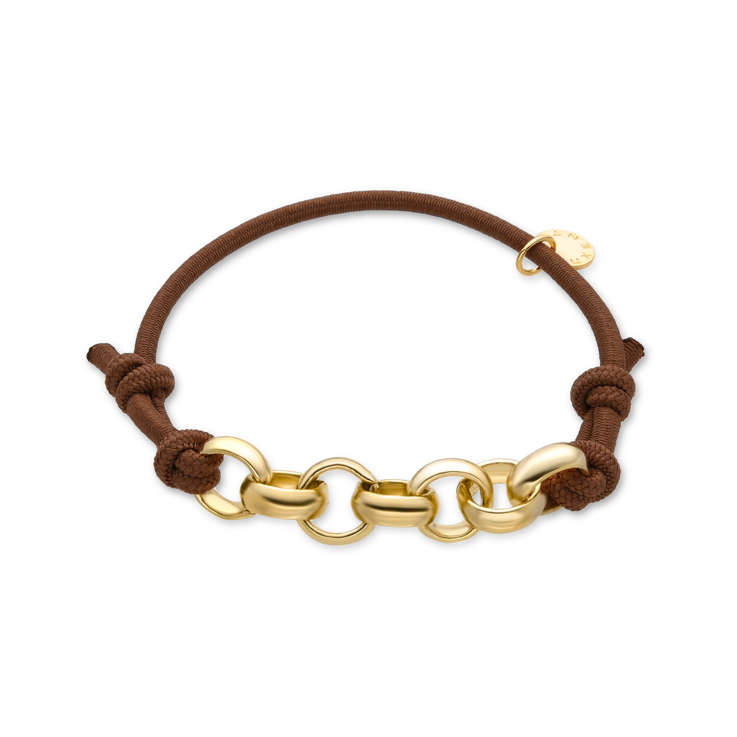Coletero acabado en oro amarillo de 18k - Finy