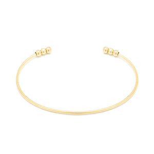 Pulsera acabado oro 18k