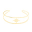 Pulsera acabado oro 18k