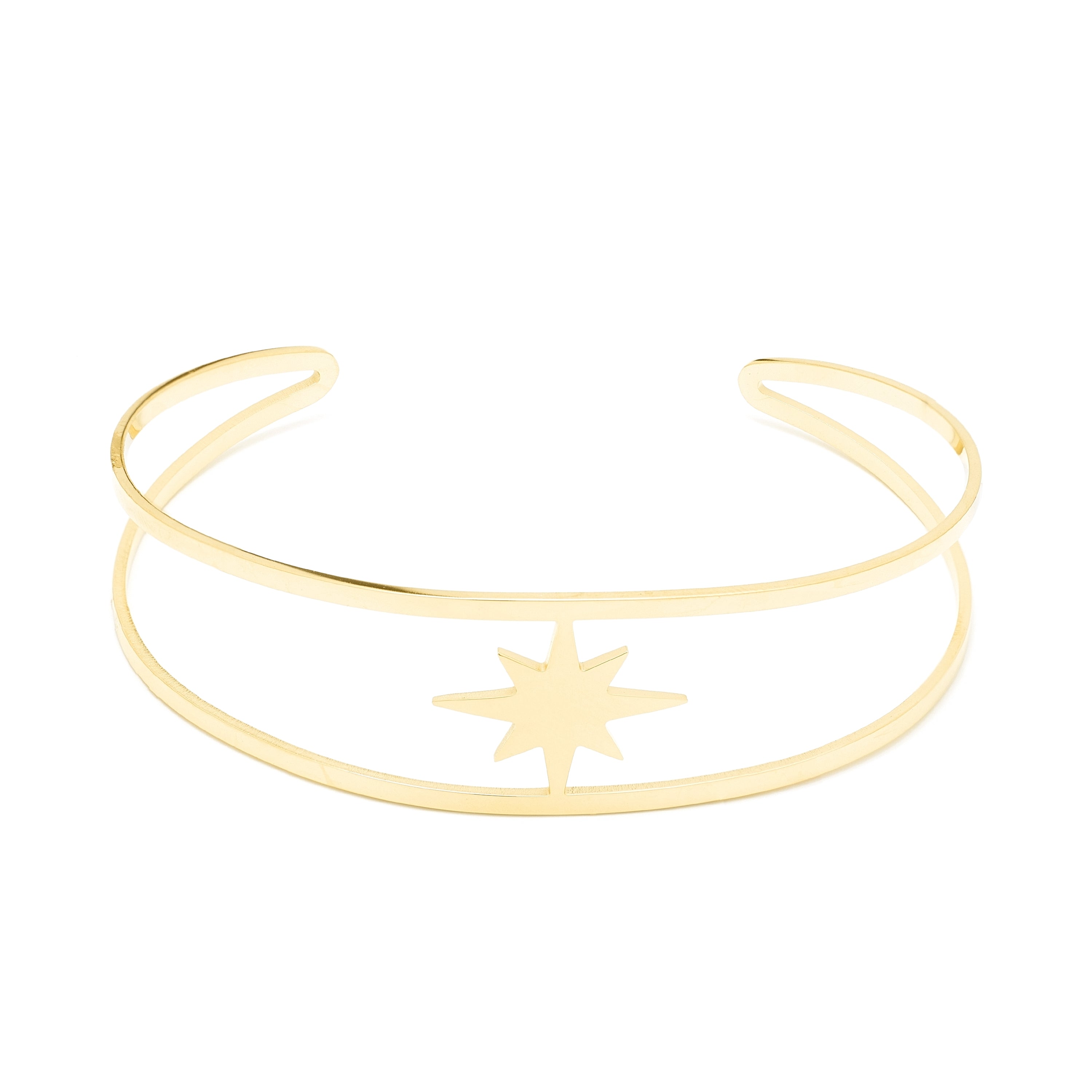 Pulsera acabada en oro amarillo de 18K - Ugri