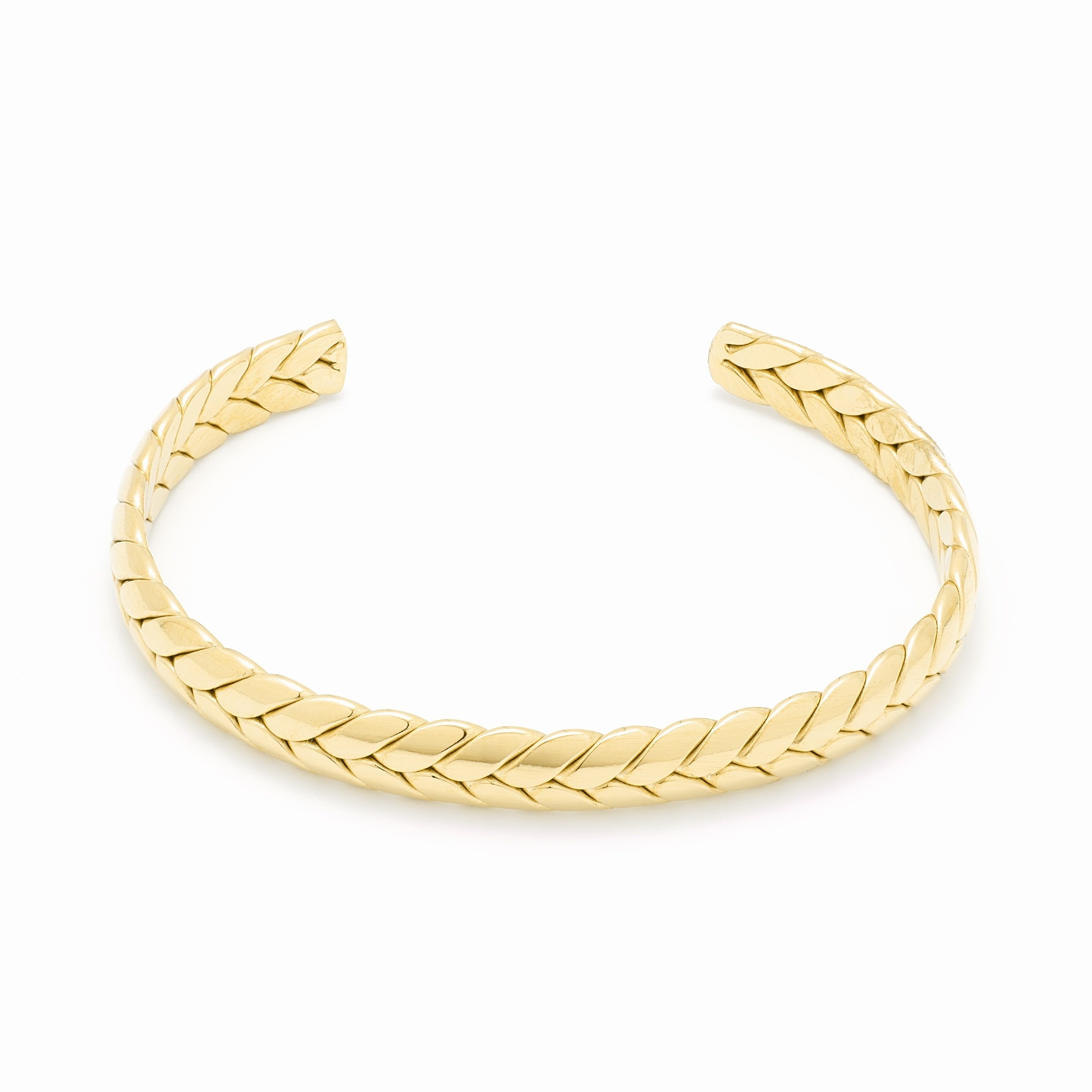 Pulsera acabada en oro amarillo de 18K - Beli